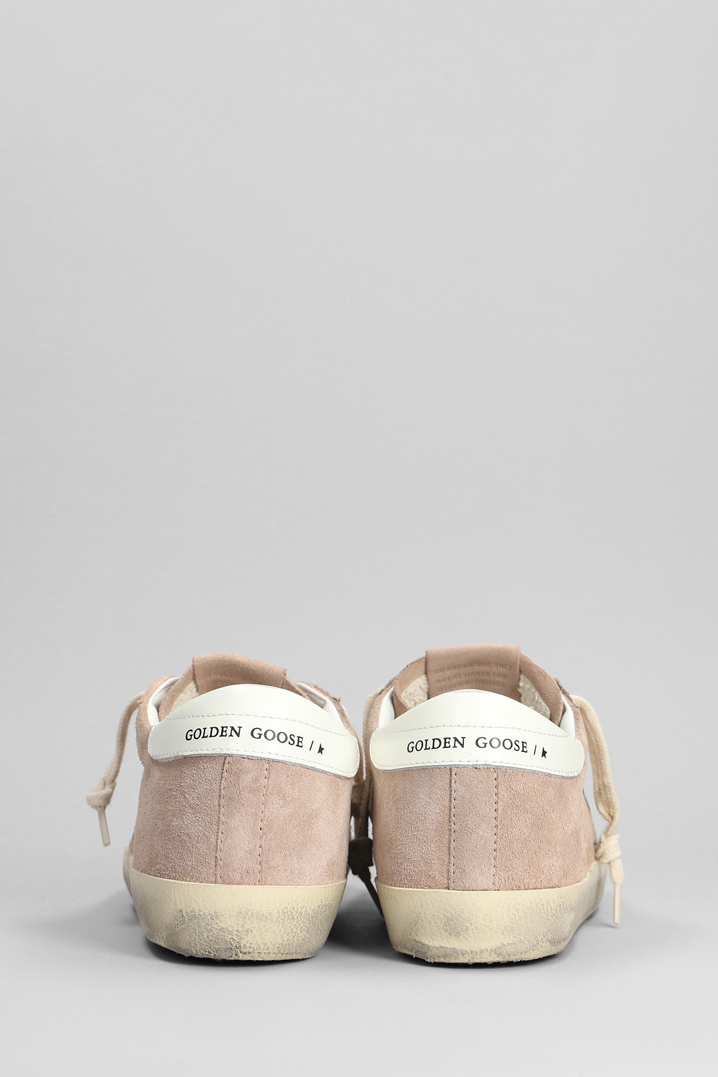 Shop Golden Goose Superstar Sneakers In Rose-pink Suede