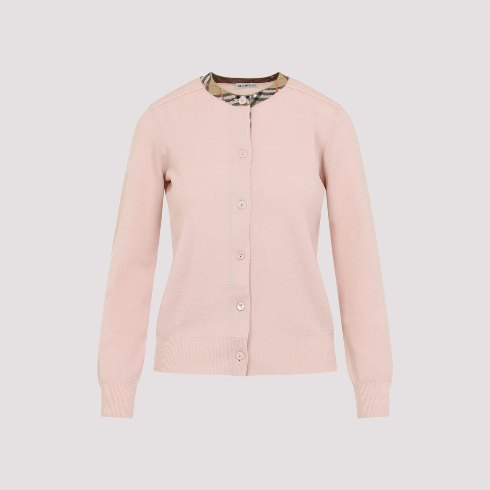 Burberry Cardigan In Pink