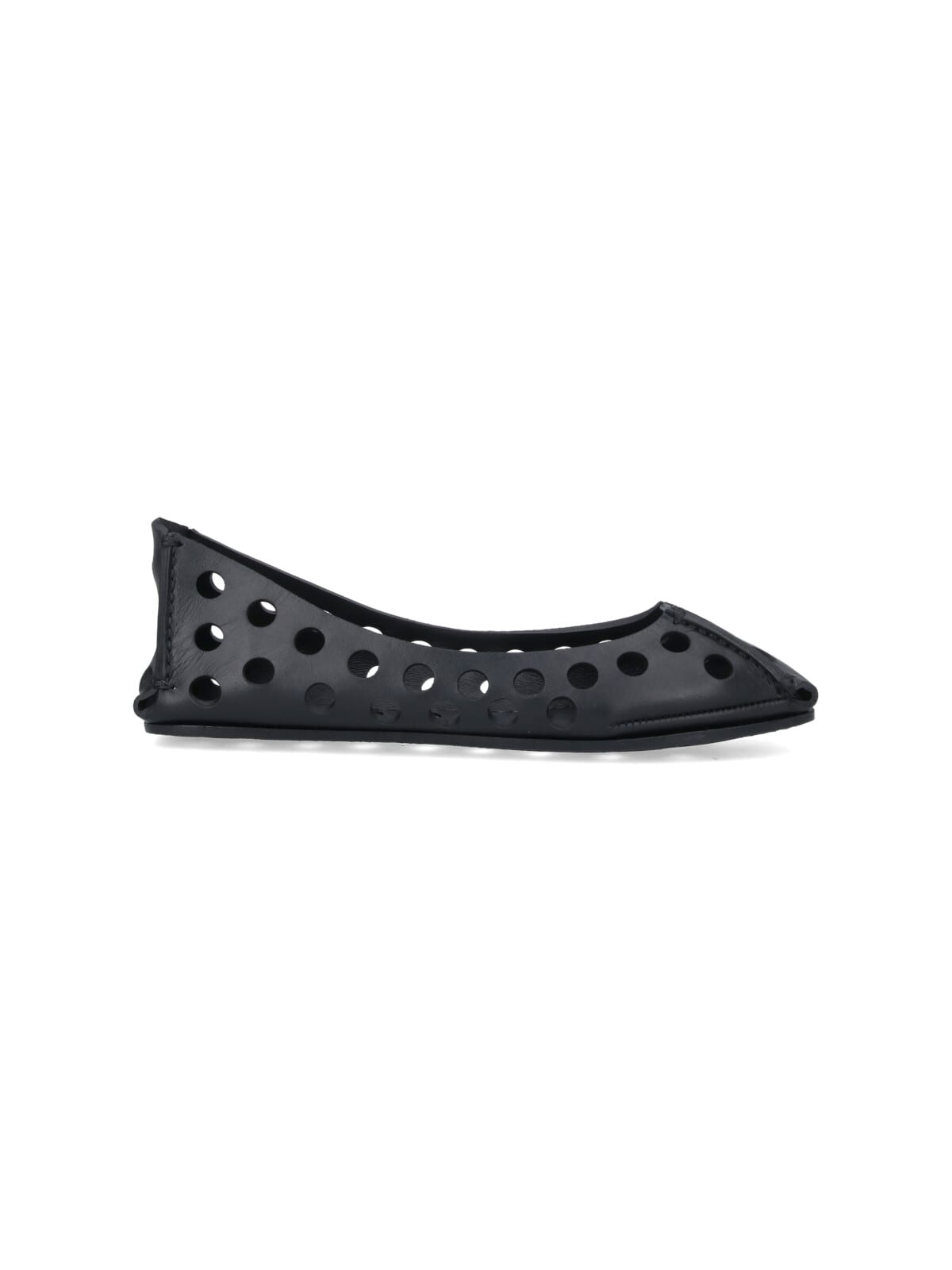 Leather Ballet Flats