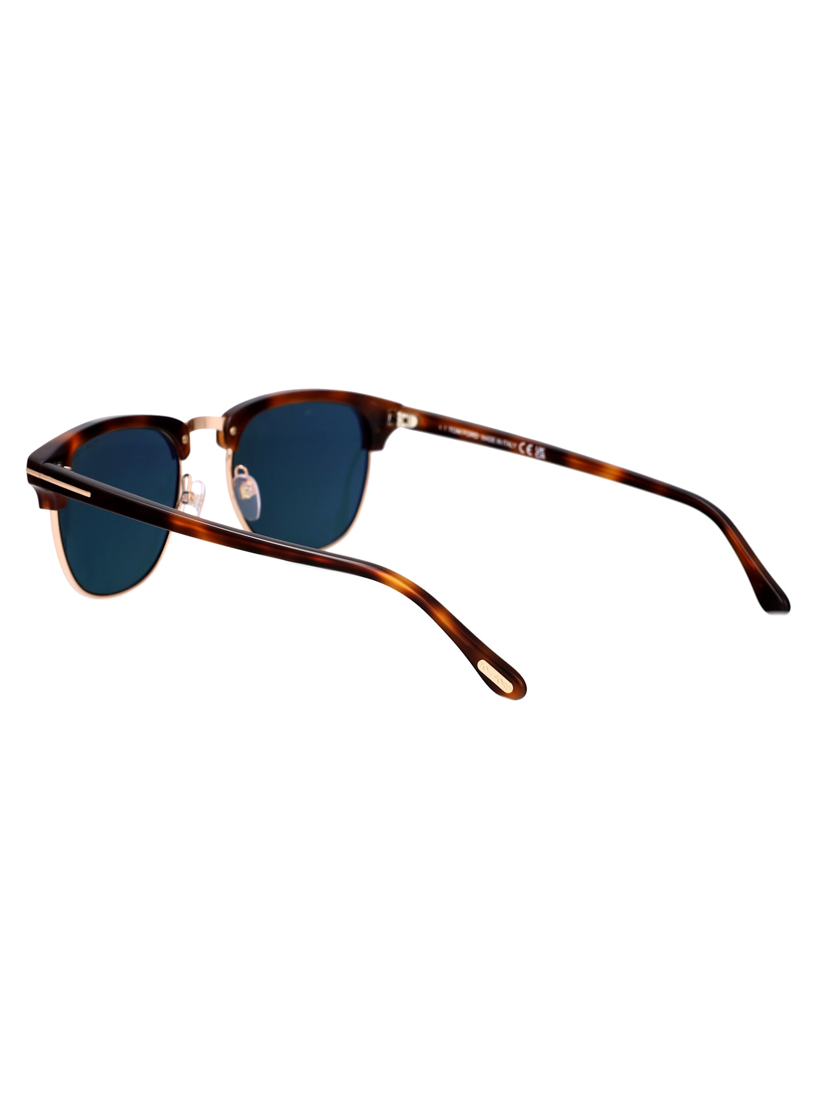 Shop Tom Ford Ft0248/s Sunglasses In Blue Havana