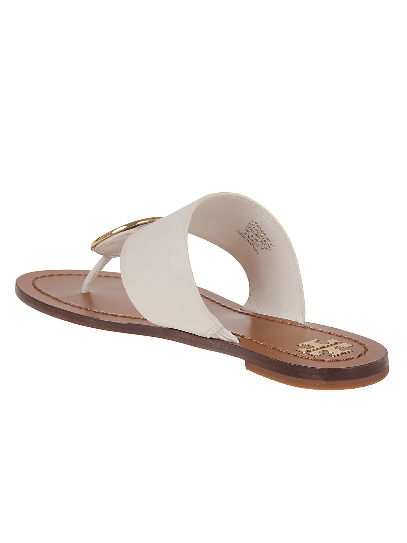 tory burch flat flip flops