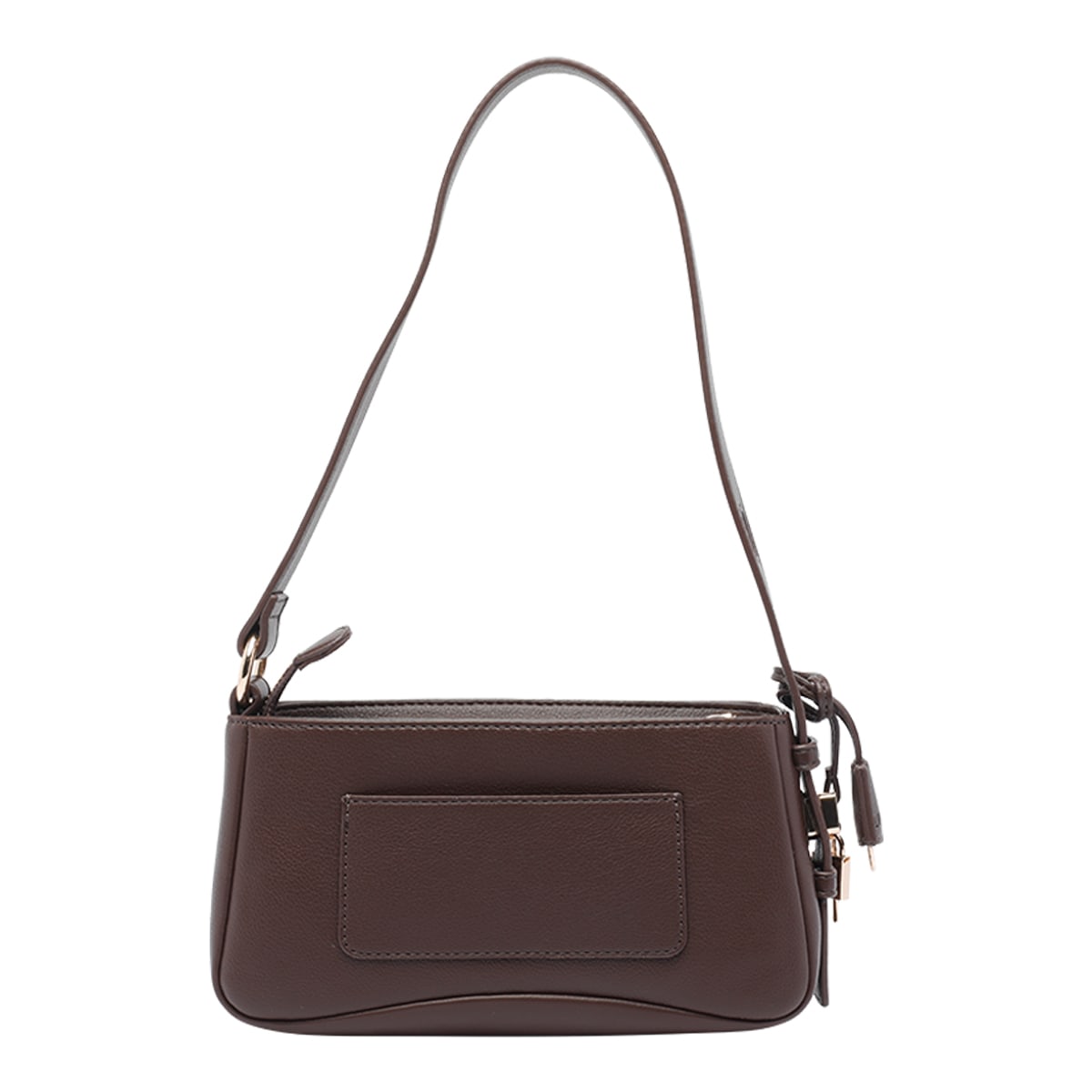 Liu •jo Medium Logo Shoulder Bag In Brown