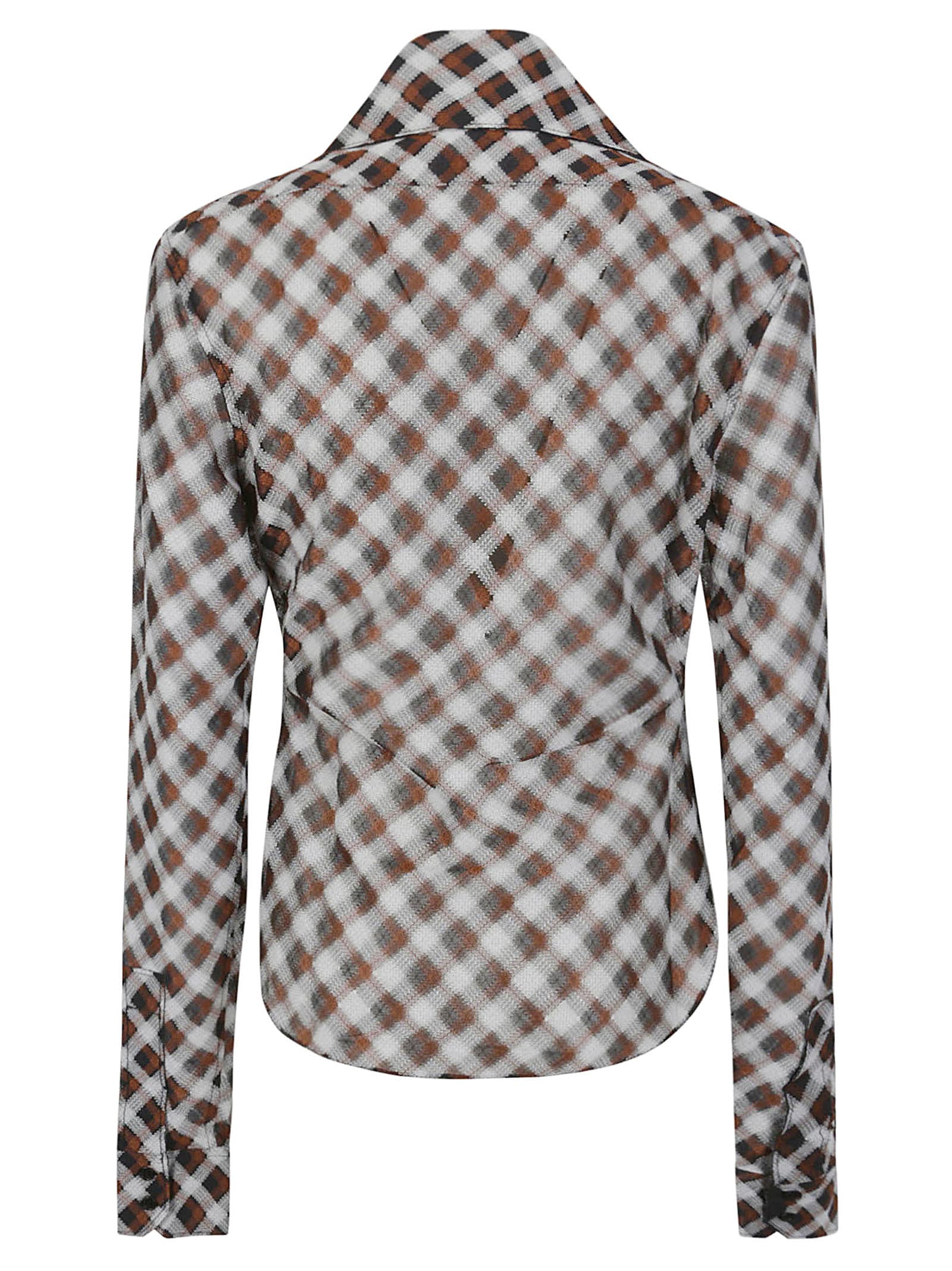 Shop 16arlington Ione Shirt In Graphiccheck
