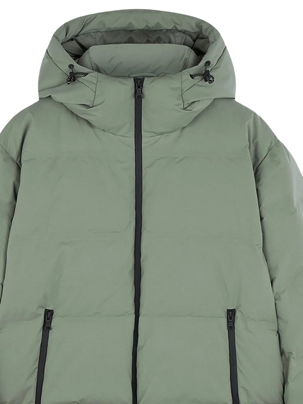 Paul&amp;shark Typhoon Platinum Heat Sealed Seams Down Jacket In Green