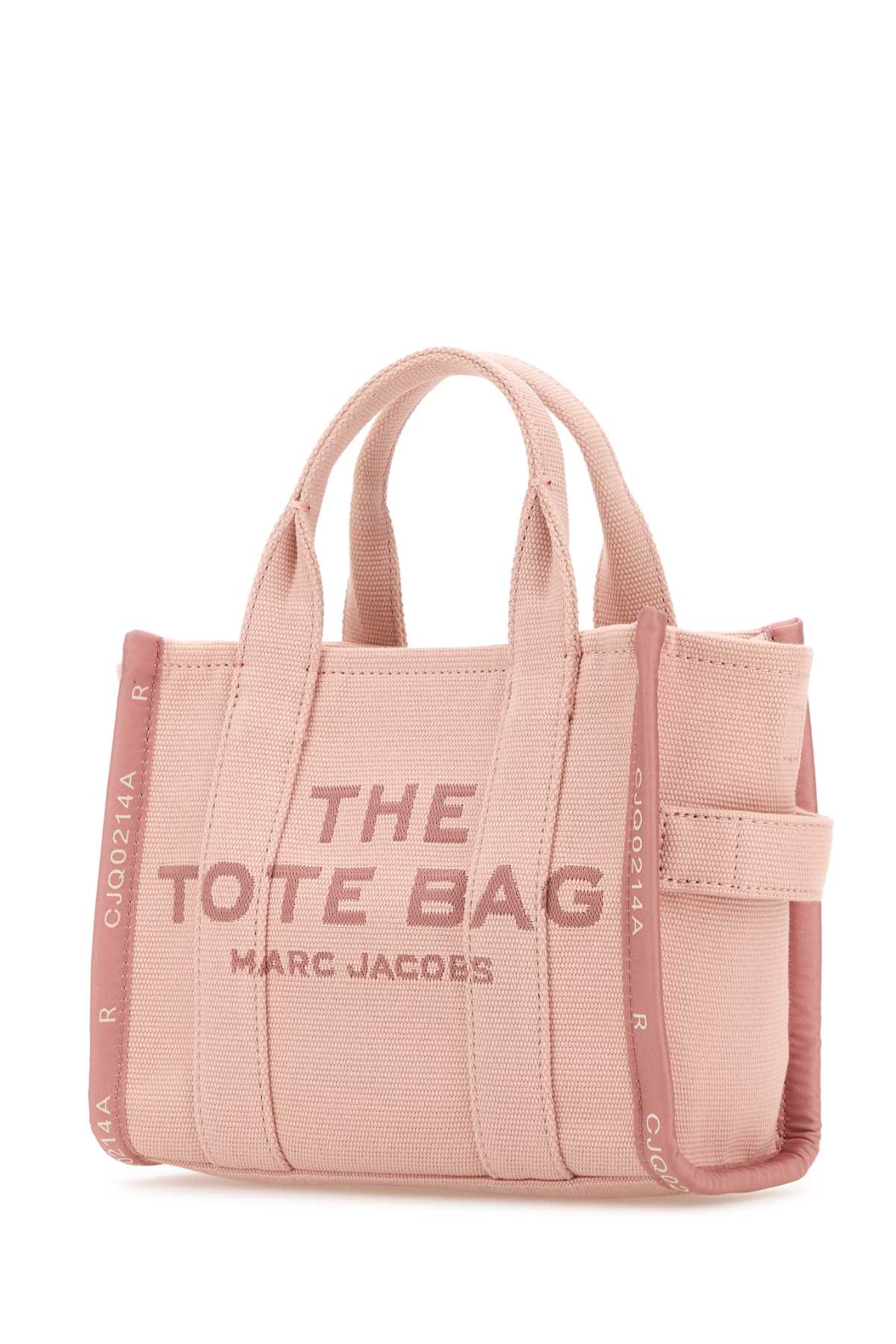 Marc Jacobs Pink Canvas Small The Tote Bag Handbag In Pink
