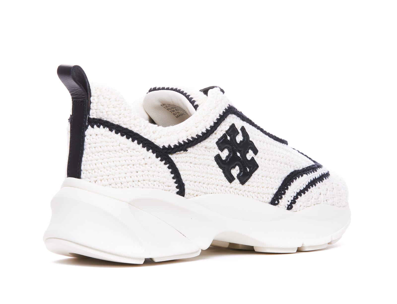 Shop Tory Burch Good Luck Sneakers In Avorio