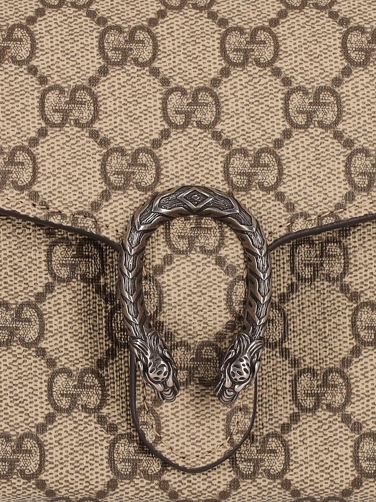 Shop Gucci Dionysus Mini Bag In Beige