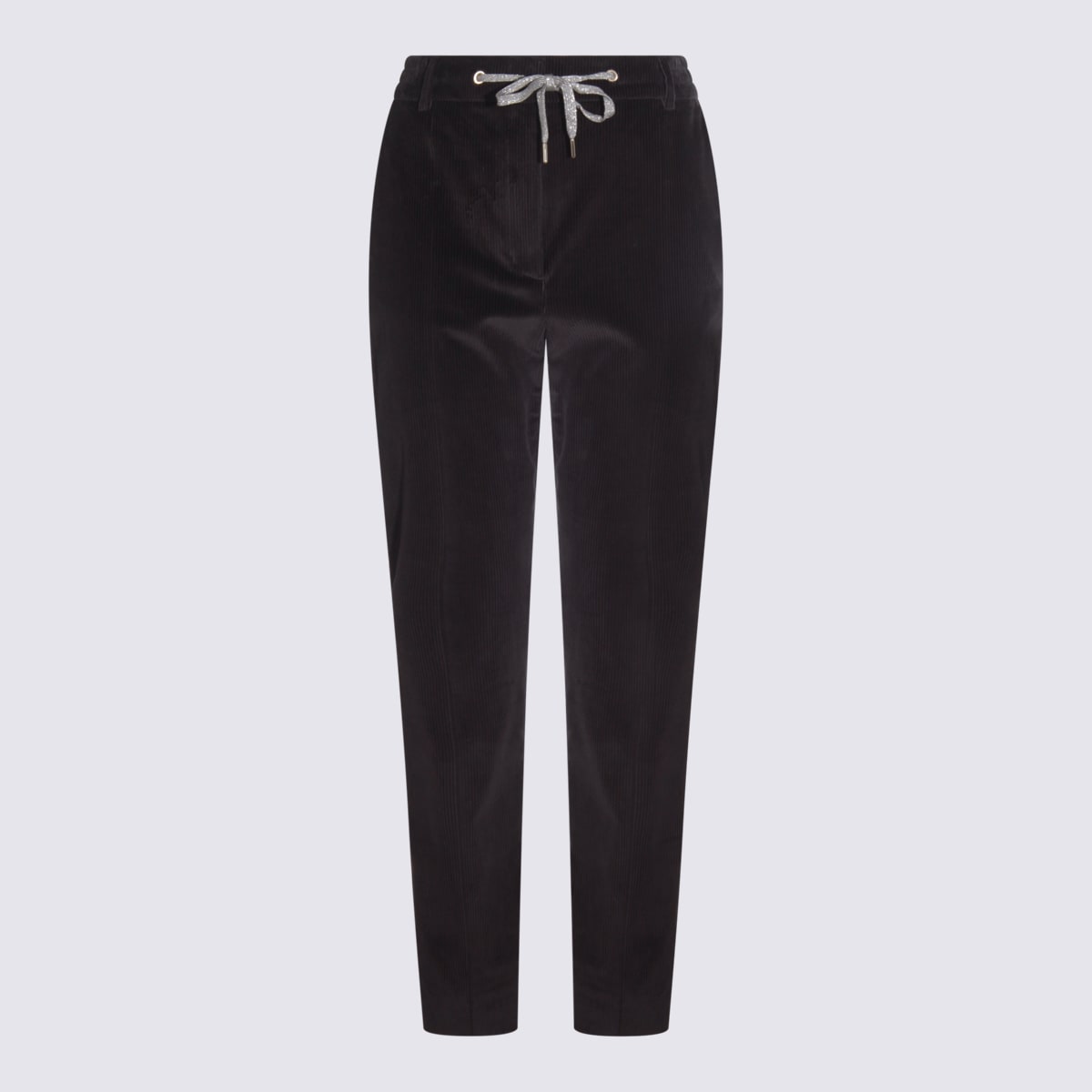 Black Cotton Pants