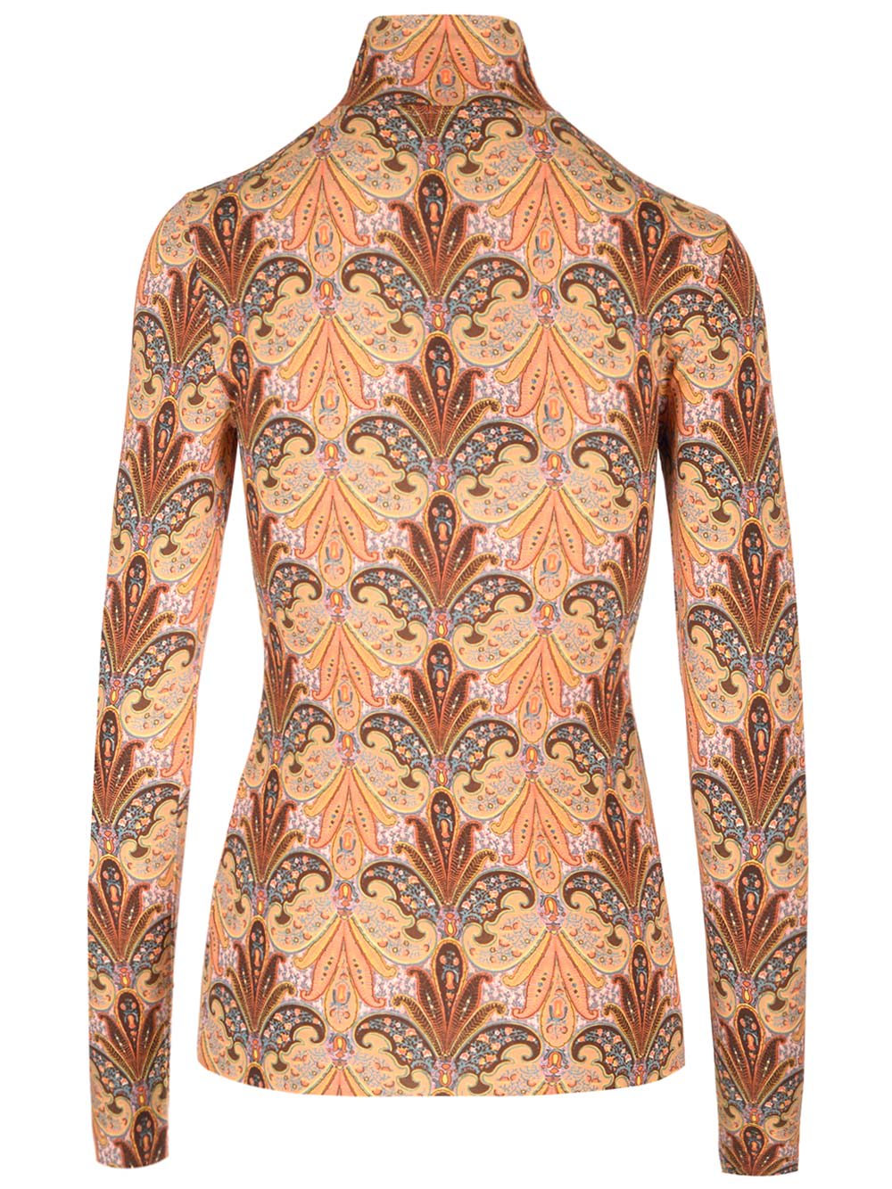 Shop Etro Fitted Turtleneck In 150