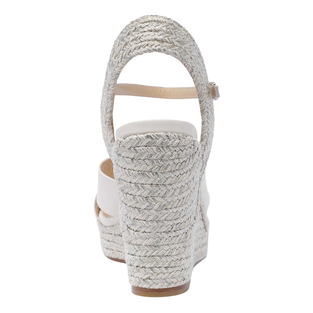 Jimmy Choo Dellena 100 Wedge In White