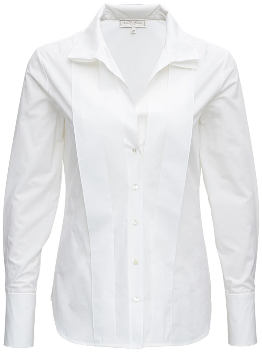 Antonelli White Cotton Shirt