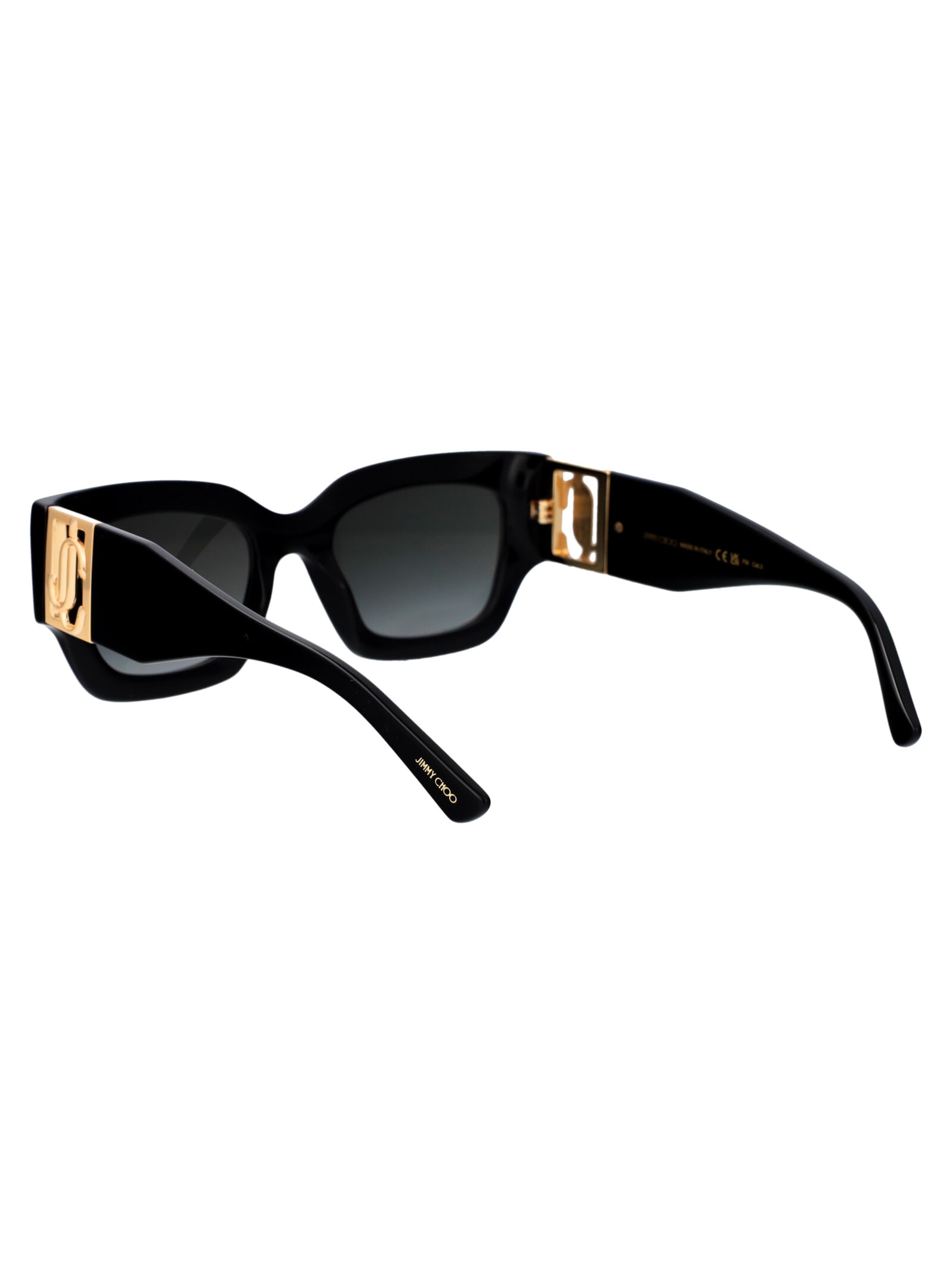 Shop Jimmy Choo Nena/s Sunglasses In 8079o Black