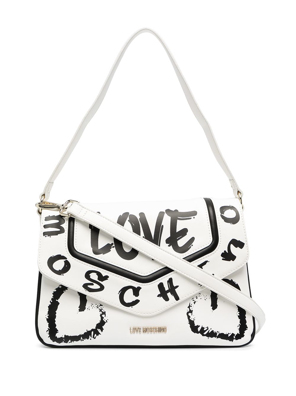 Love Moschino Love Graffiti Shoulder Bag