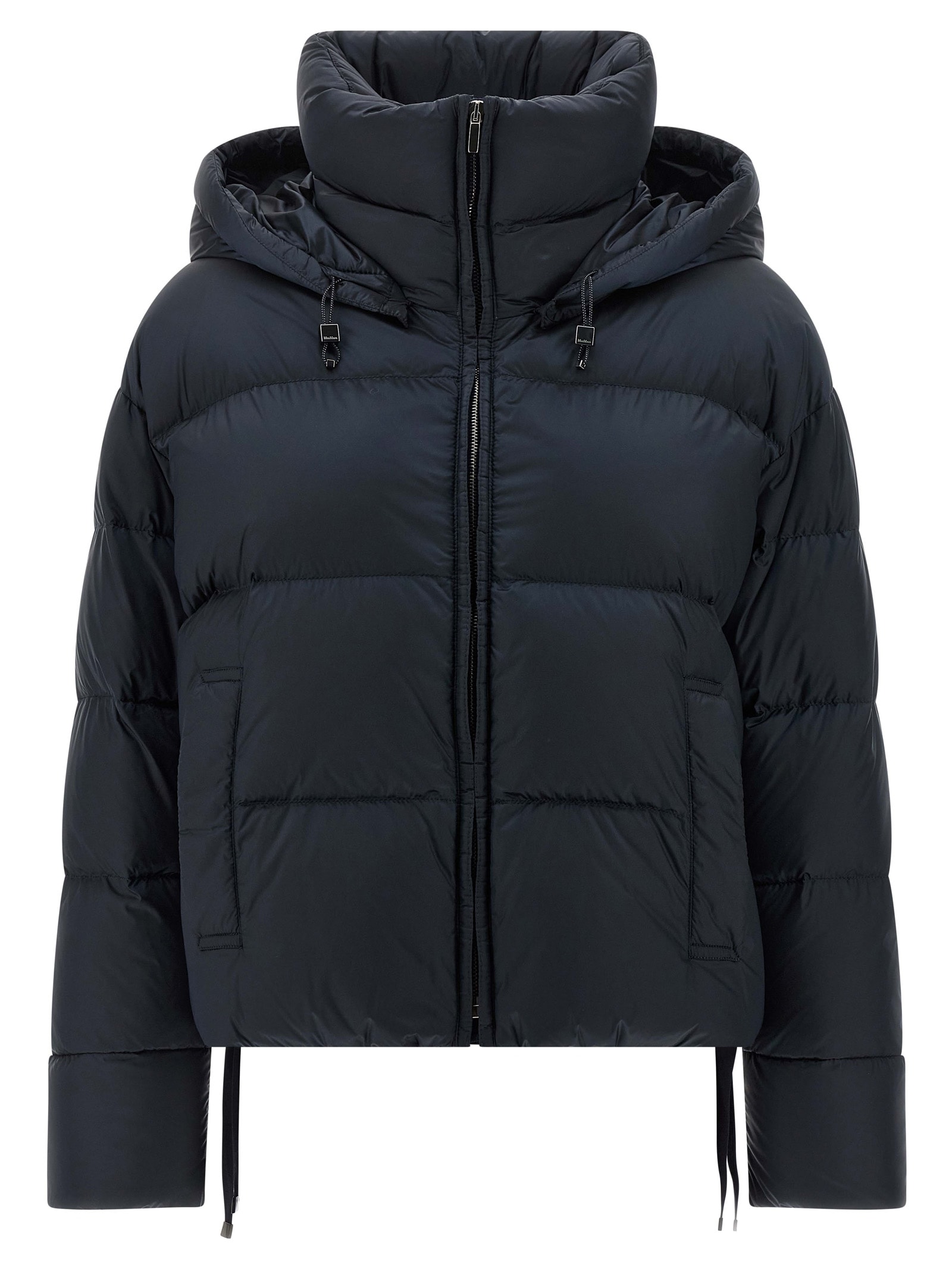 Max Mara The Cube Trebi Down Jacket In Blue