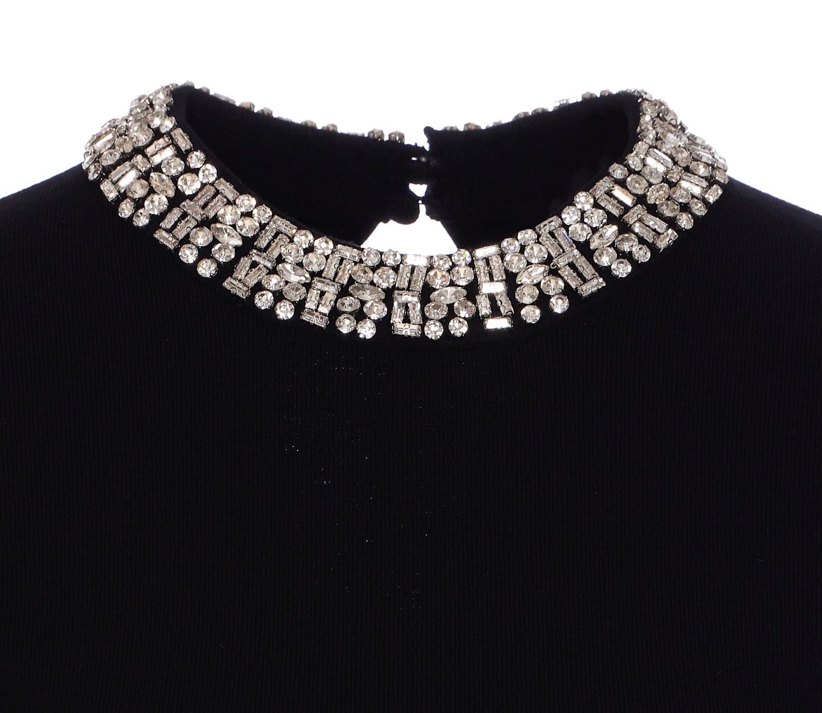 Liu •jo Liu Jo Embellished Crop Top In Black