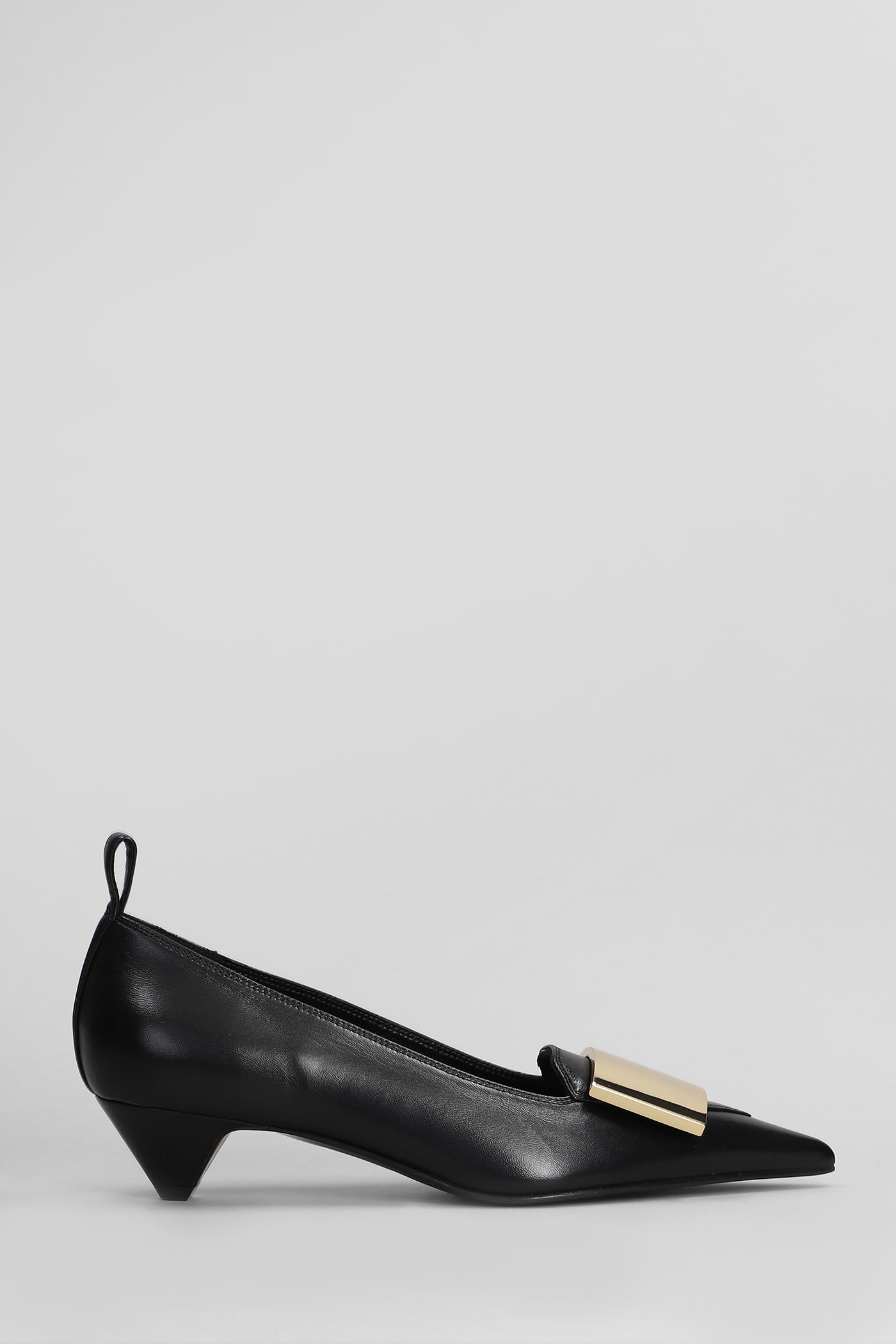 Lella Baldi Pumps In Black Leather