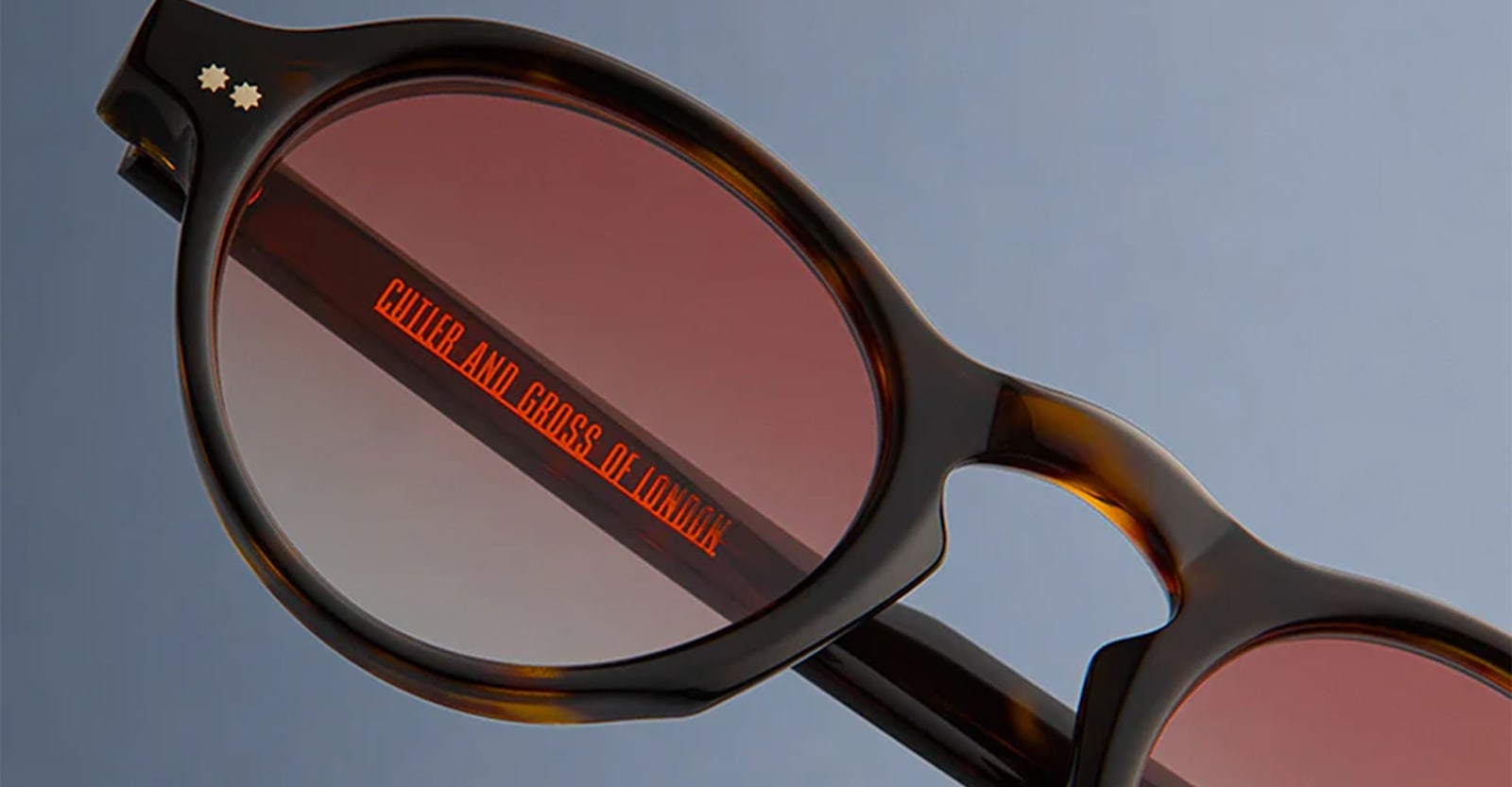 Cutler And Gross Gr08 - Havana Sunglasses In Pink