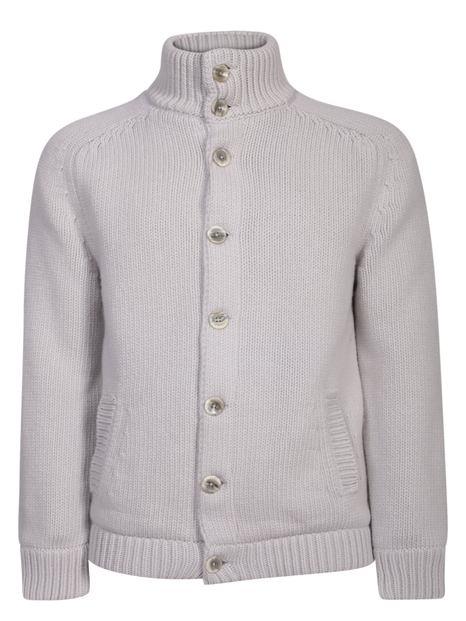 Herno Infinity Wool Bomber Jacket In Grey
