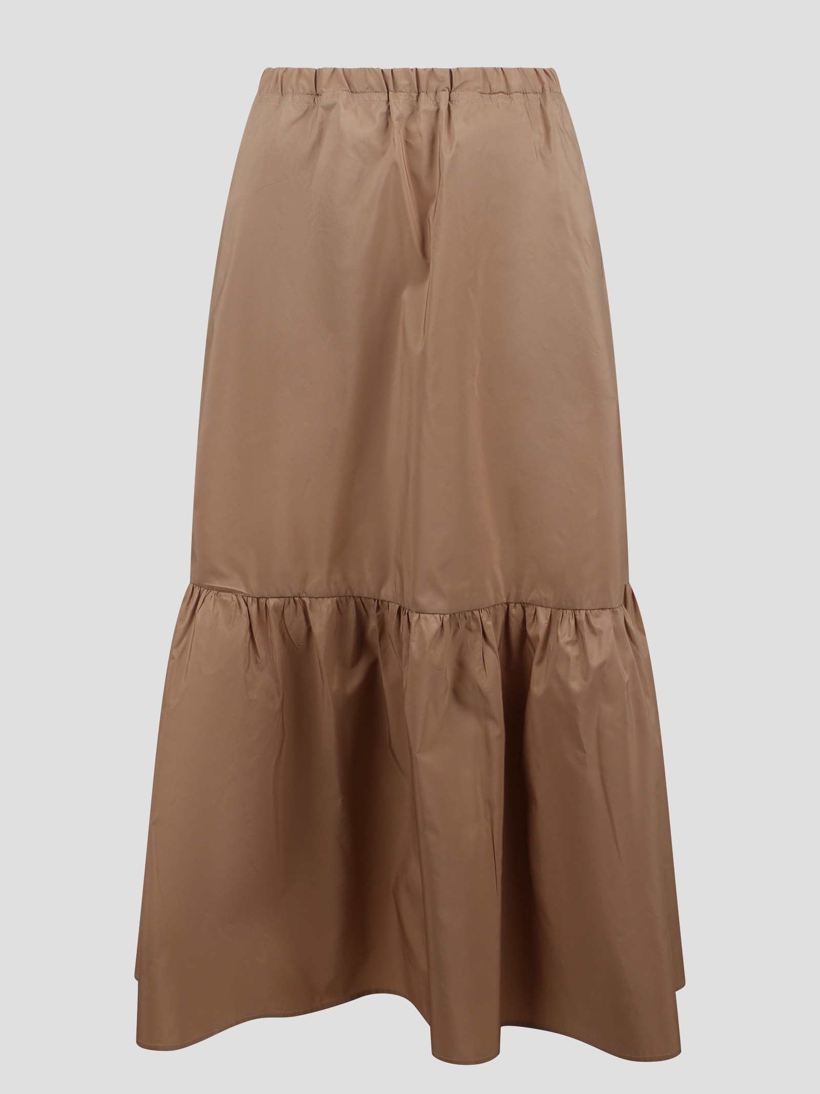 Long Skirt With Ruffles