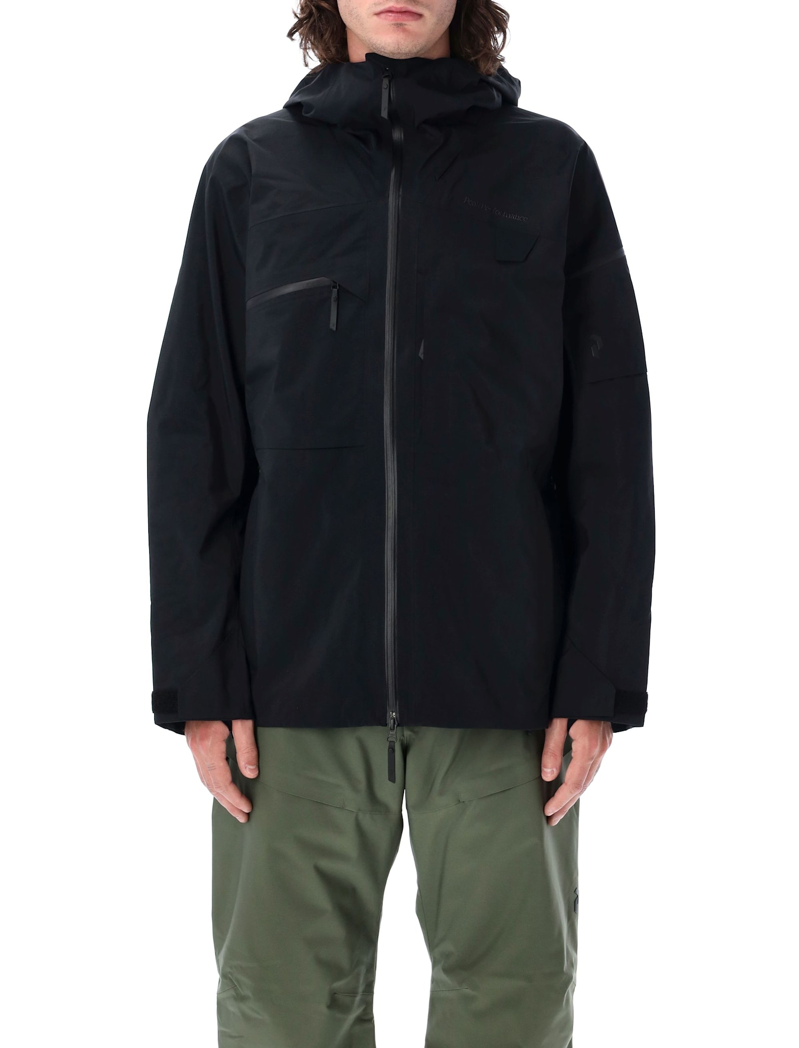 Shop Peak Performance Alpine Gore-tex Jacket In Black