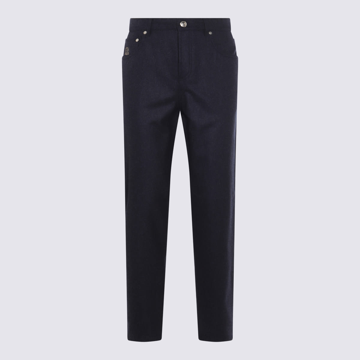 Navy Cotton Pants