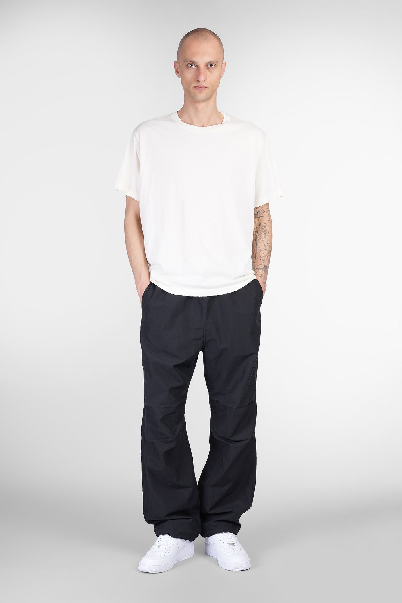 John Elliott T-shirt In Beige Cotton