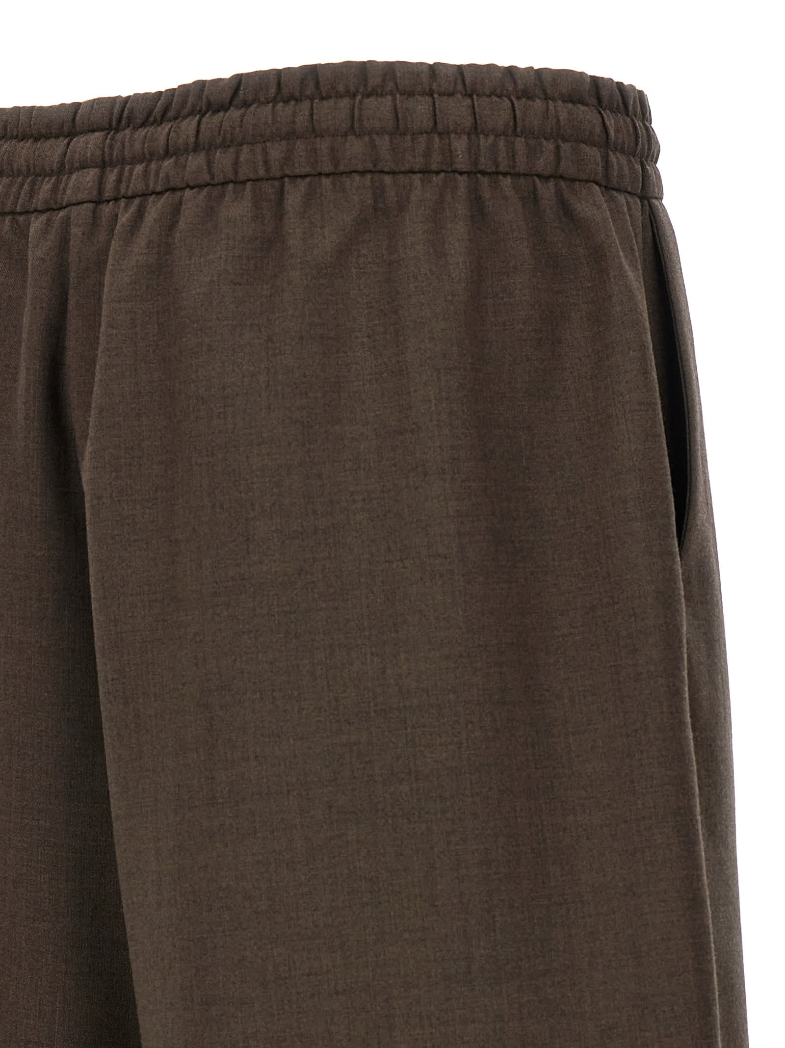 Shop Fear Of God Relaxed Shorts In Brown