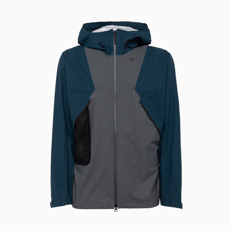 Pertex Shieldair Mountaineering Jacket Gray/navy Blue