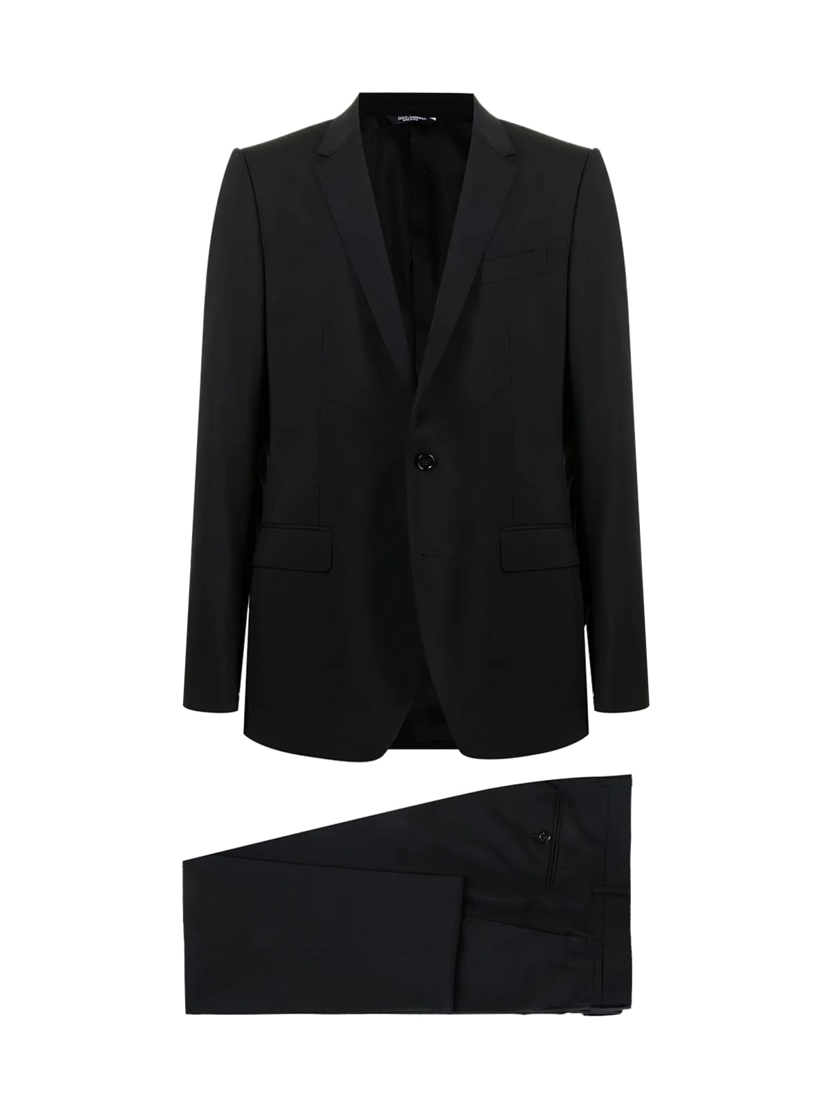 Dolce & Gabbana 2 Pieces Suit In Black