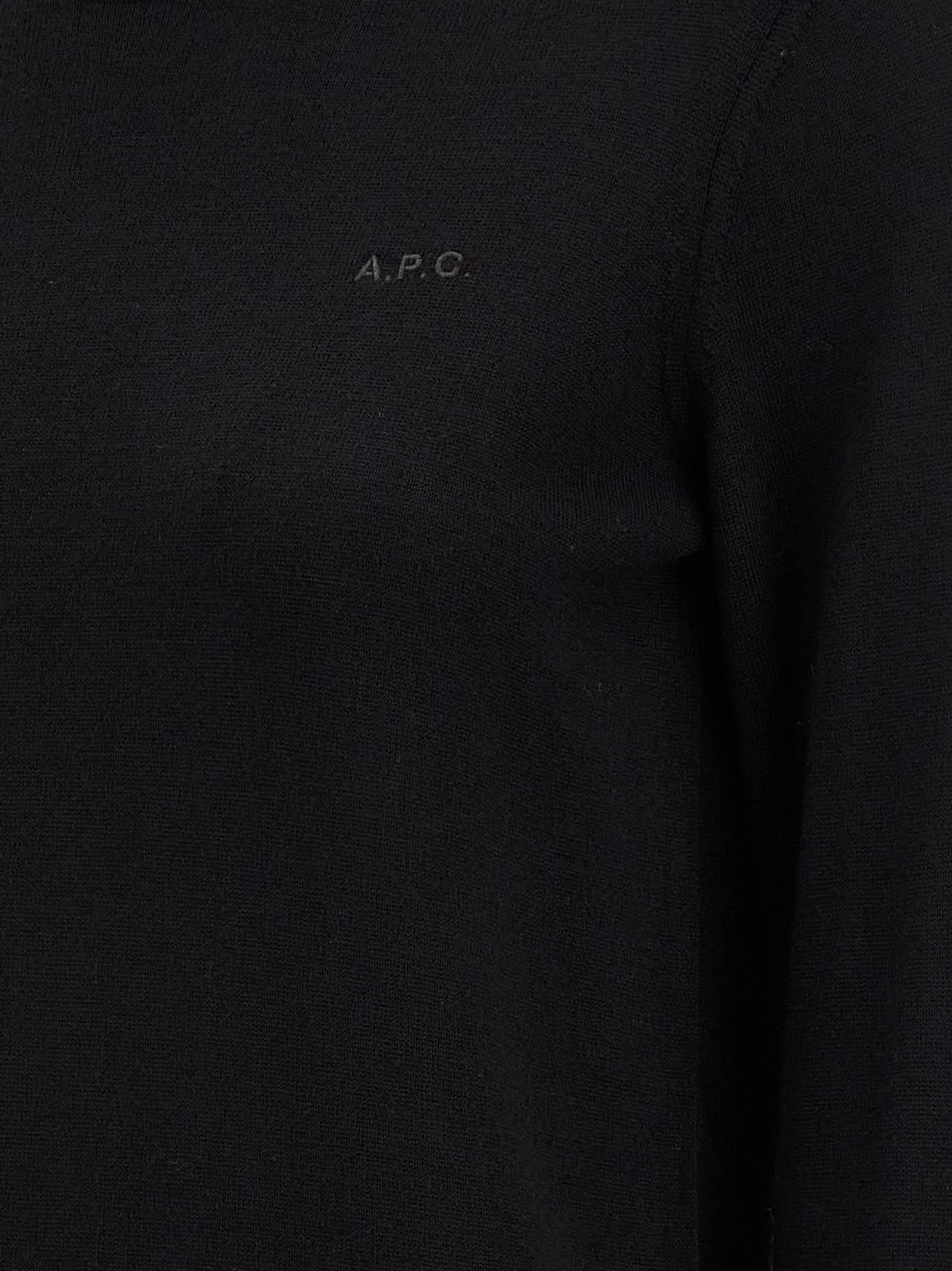 Shop Apc Sybille Sweater In Black