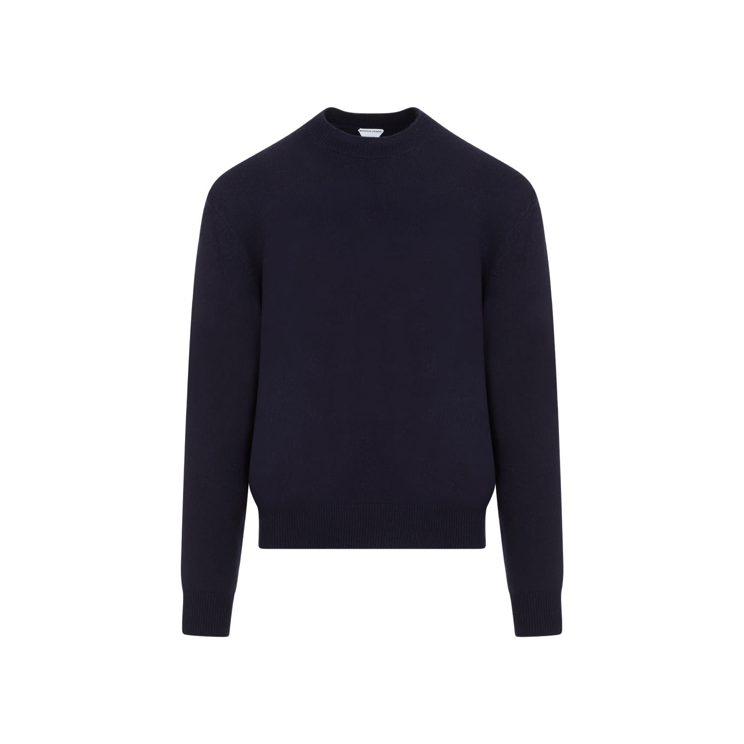 Shop Bottega Veneta Cashmere Pullover In Navy