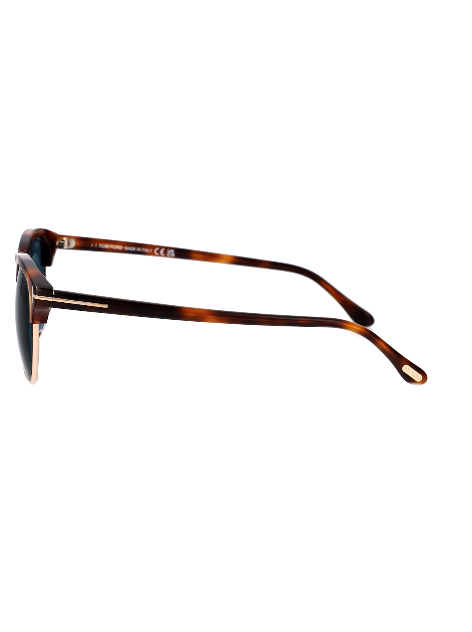 Shop Tom Ford Ft0248/s Sunglasses In Blue Havana