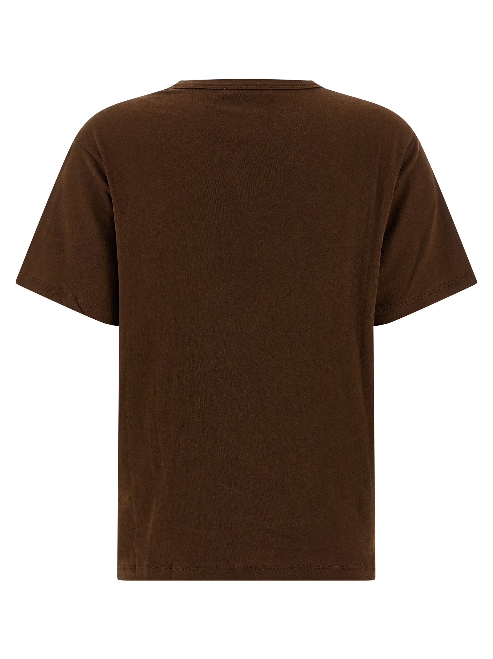 Entire Studios Mini Tee Crew-neck T-shirt In Brown