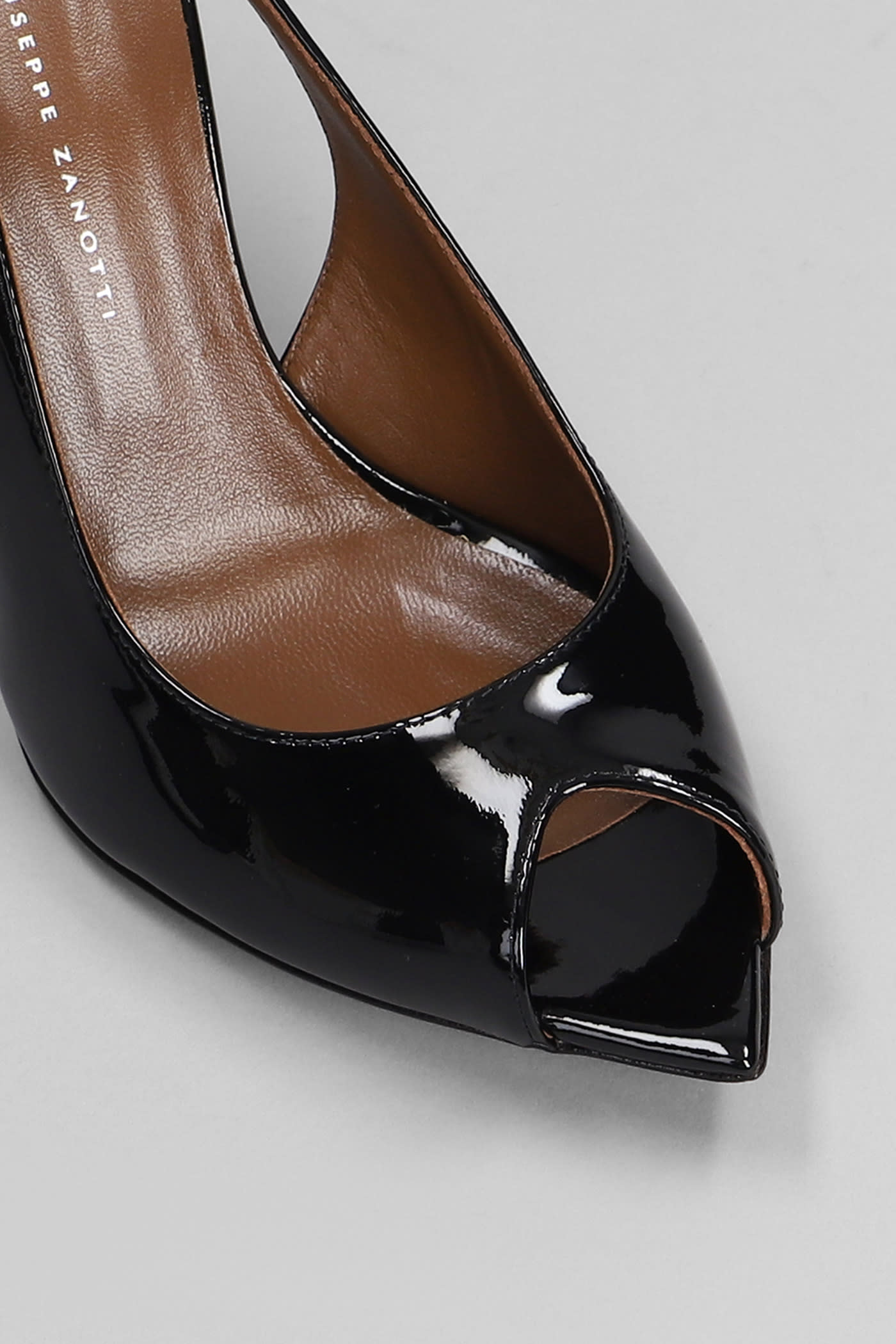 Shop Giuseppe Zanotti Intriigo Pumps In Black Leather