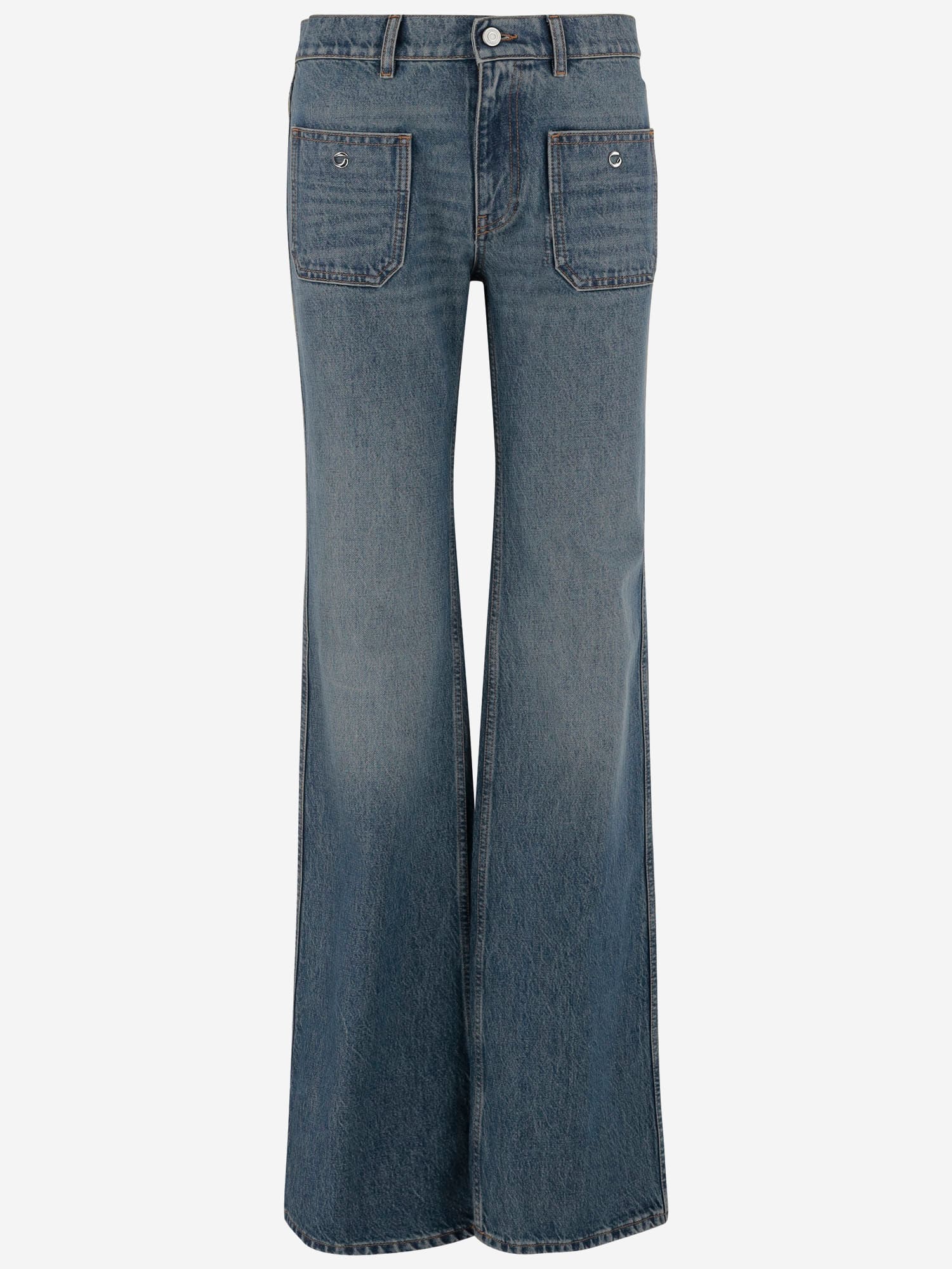 Cotton Denim Jeans