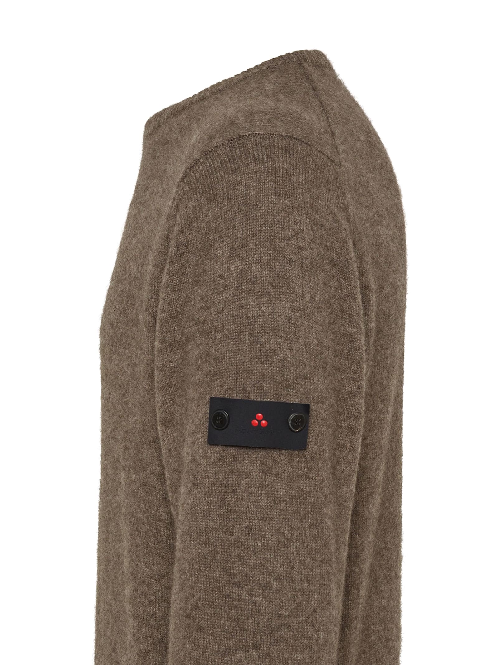 Peuterey Gediz 02 Iron Jersey In Brown