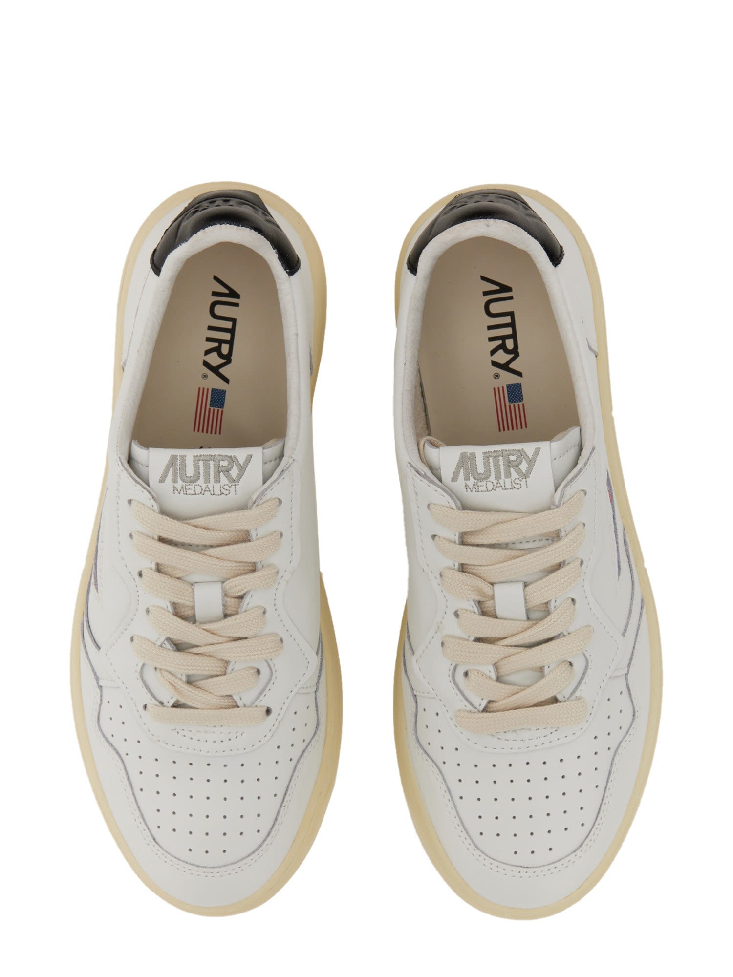 Autry Sneakers In Bianco