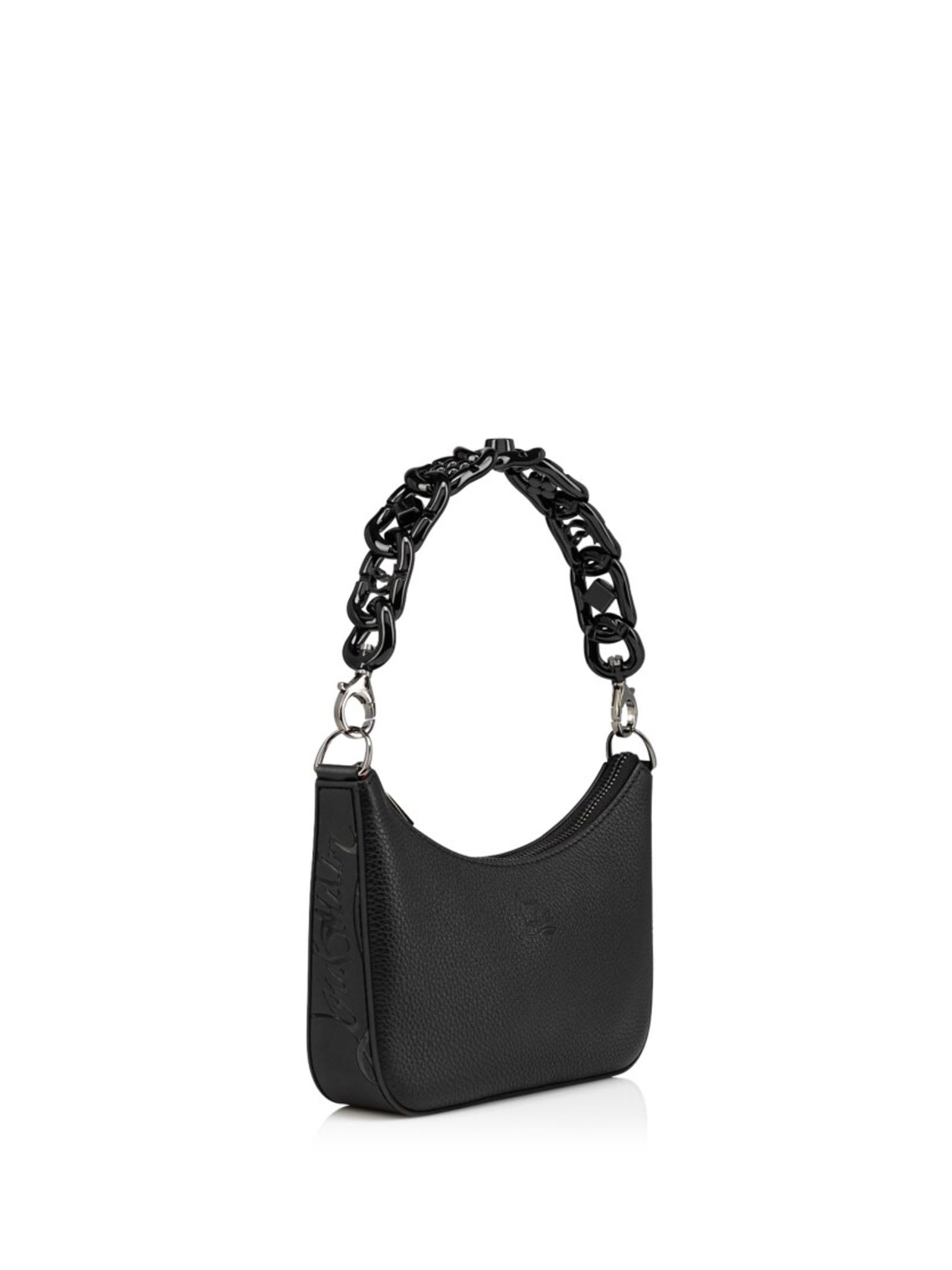 Christian Louboutin, Loubila chain white mini shoulder bag