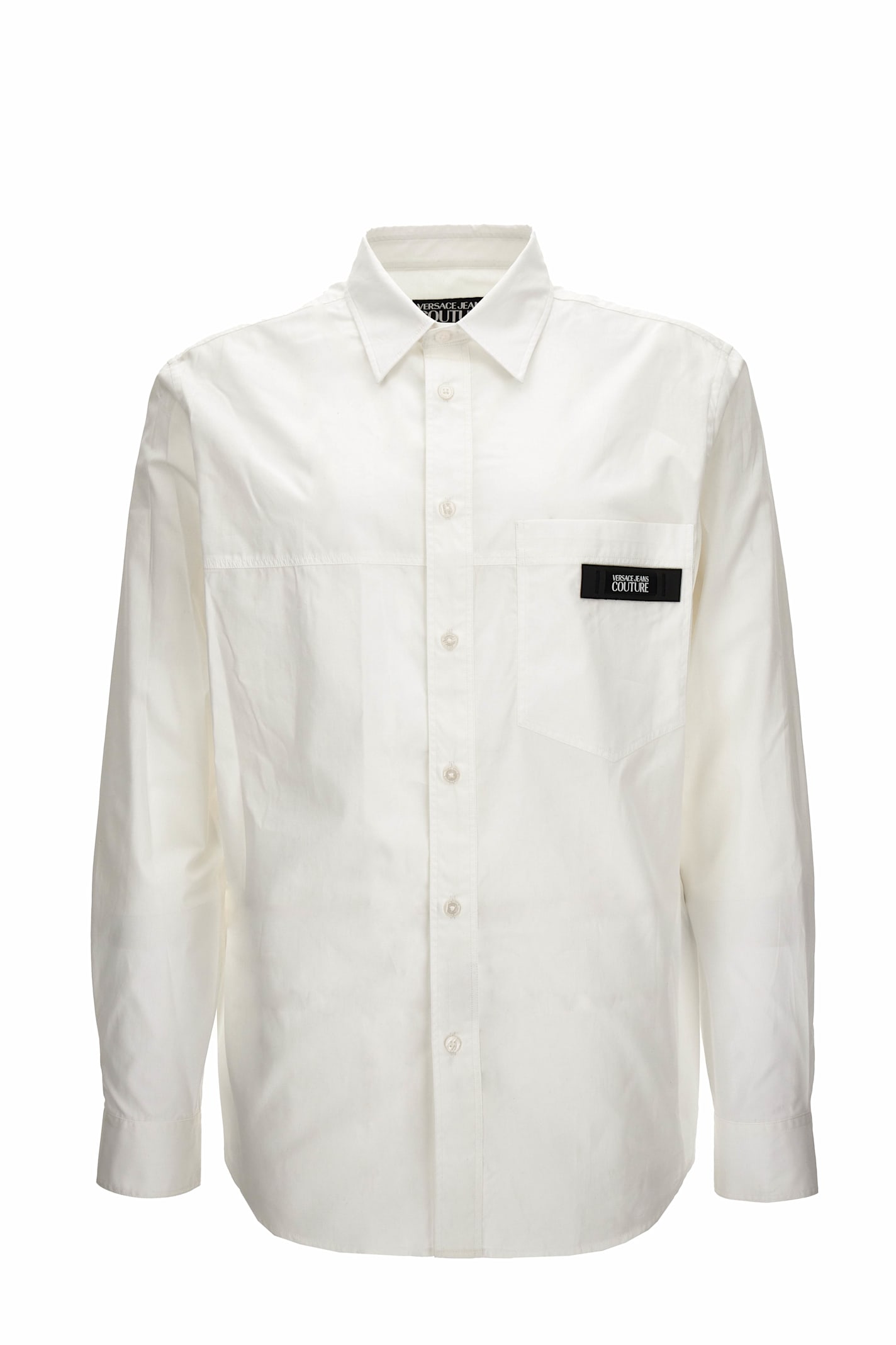 Shop Versace Jeans Couture Shirt In White