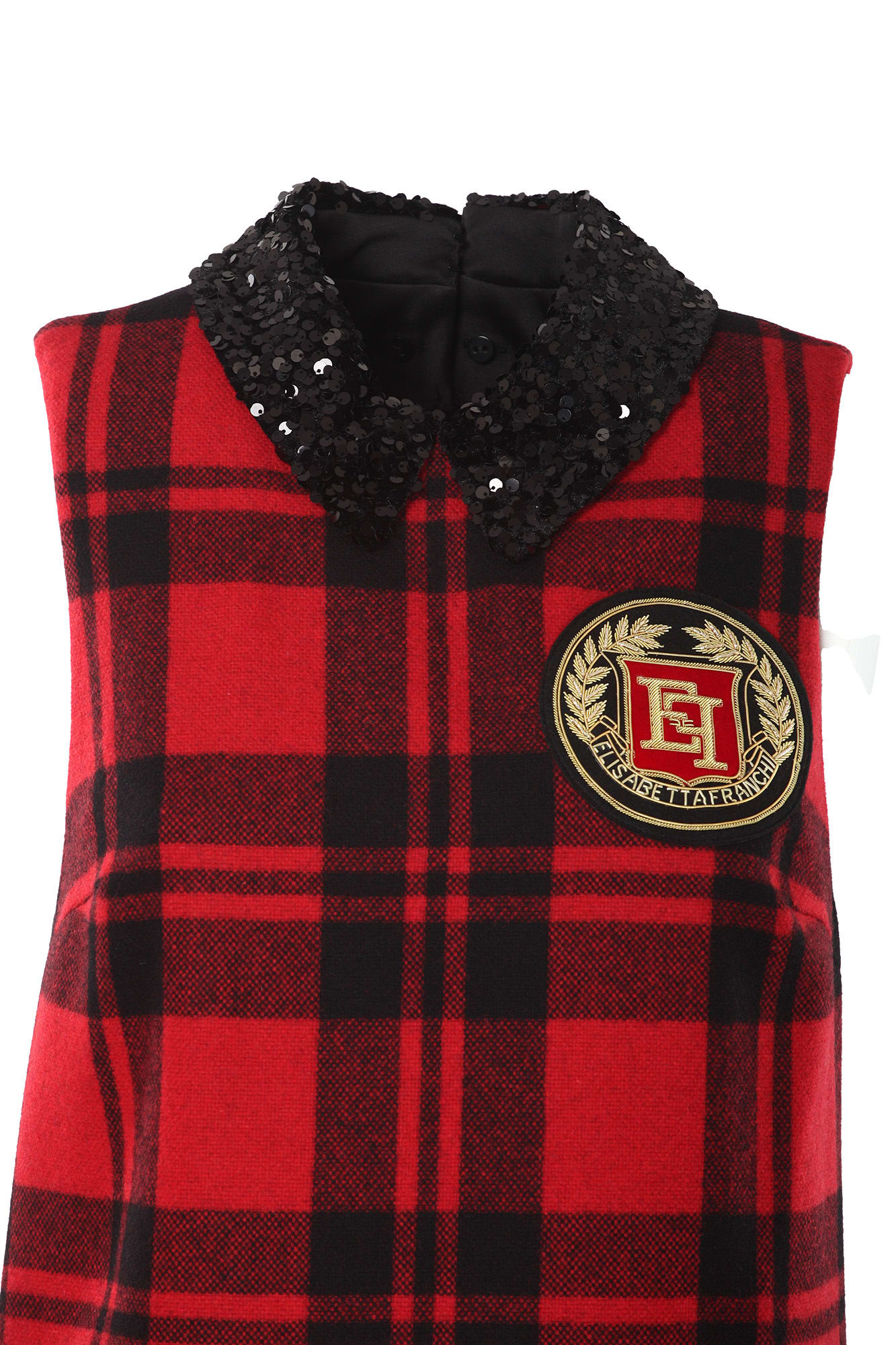 Shop Elisabetta Franchi Dresses In Tartan