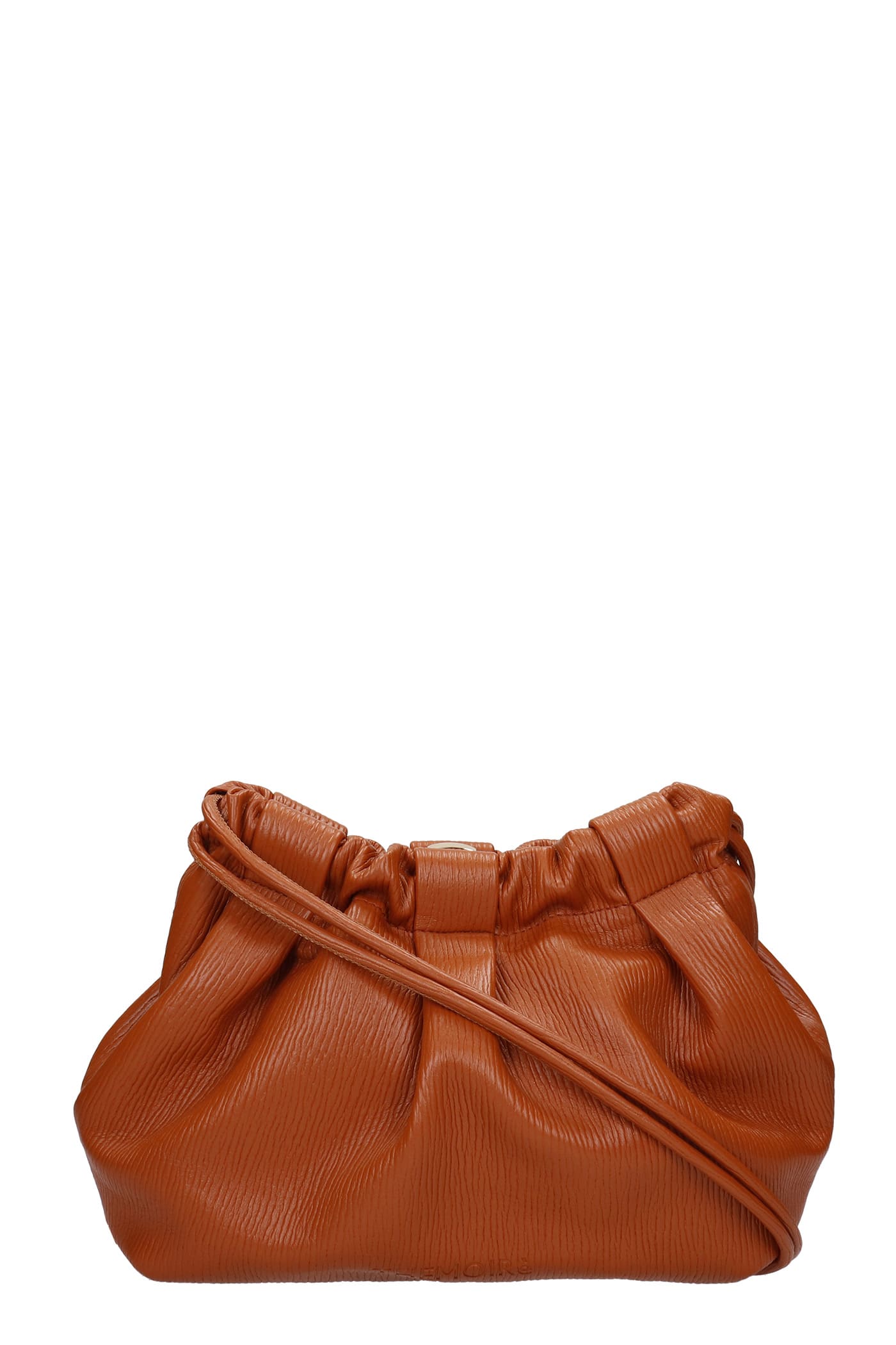 THEMOIRè Thetis Straw Shoulder Bag In Leather Color Faux Leather