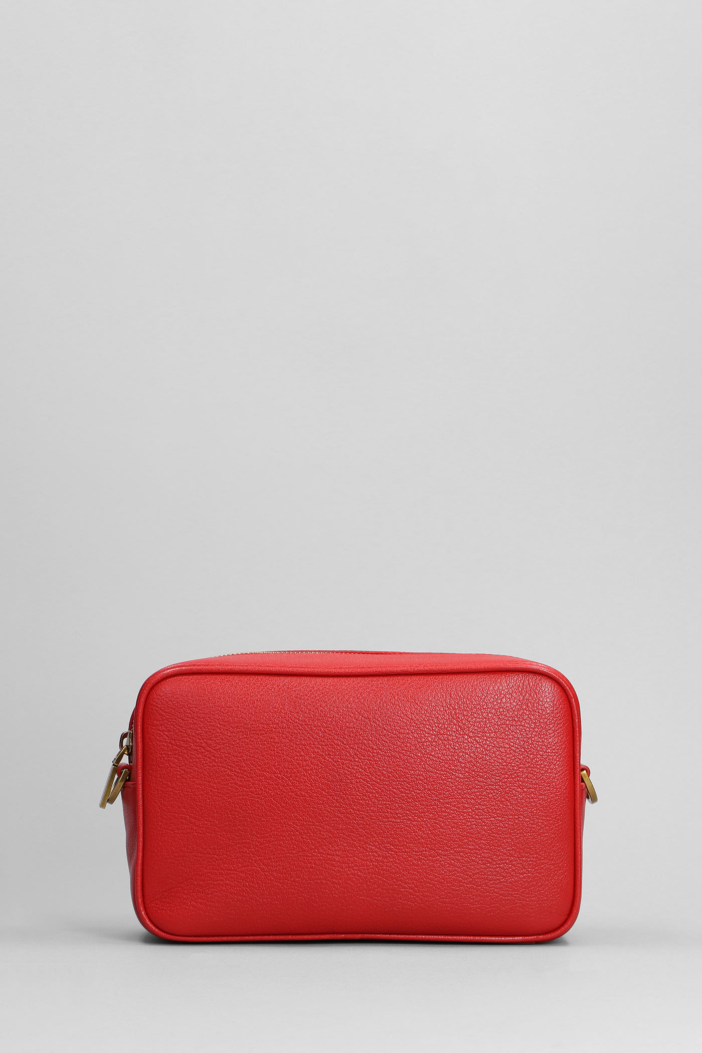 Shop Golden Goose Shoulder Bag In Red Leather