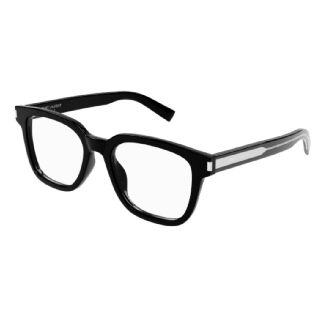 Saint Laurent Sl 711 Opt001 Black Crystal Transpa In 001 Black Crystal Transpa