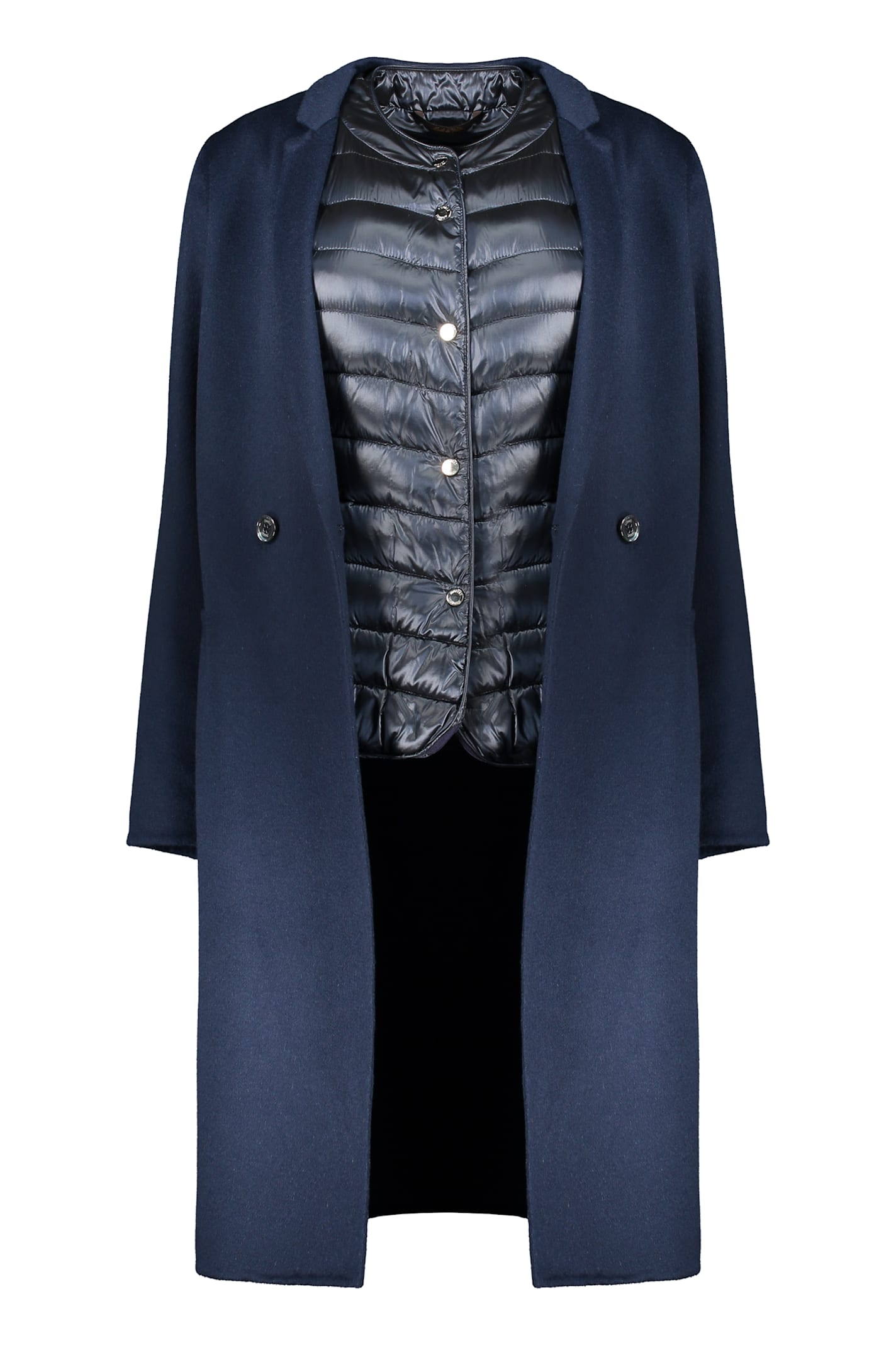 Moorer Coat With Removable Inner Vest