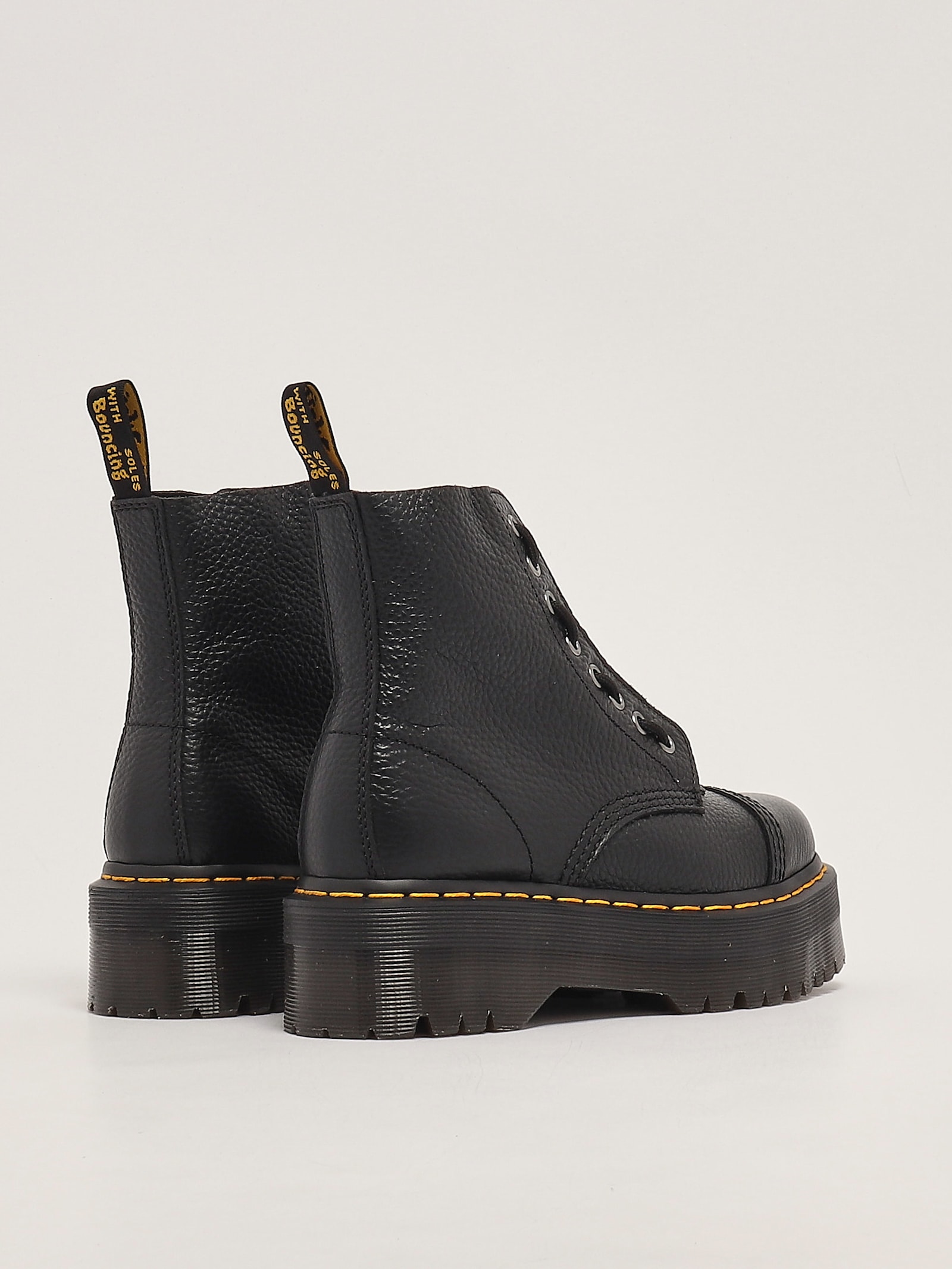 Shop Dr. Martens' Sinclair Boots In Nero