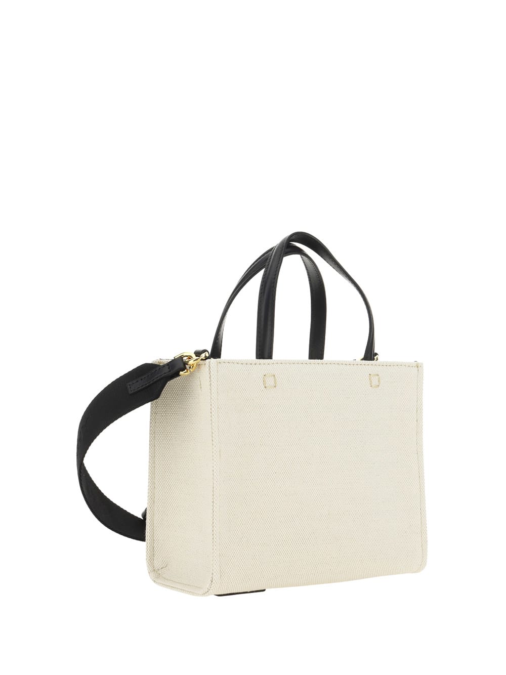 Shop Givenchy G Mini Tote In Beige/black