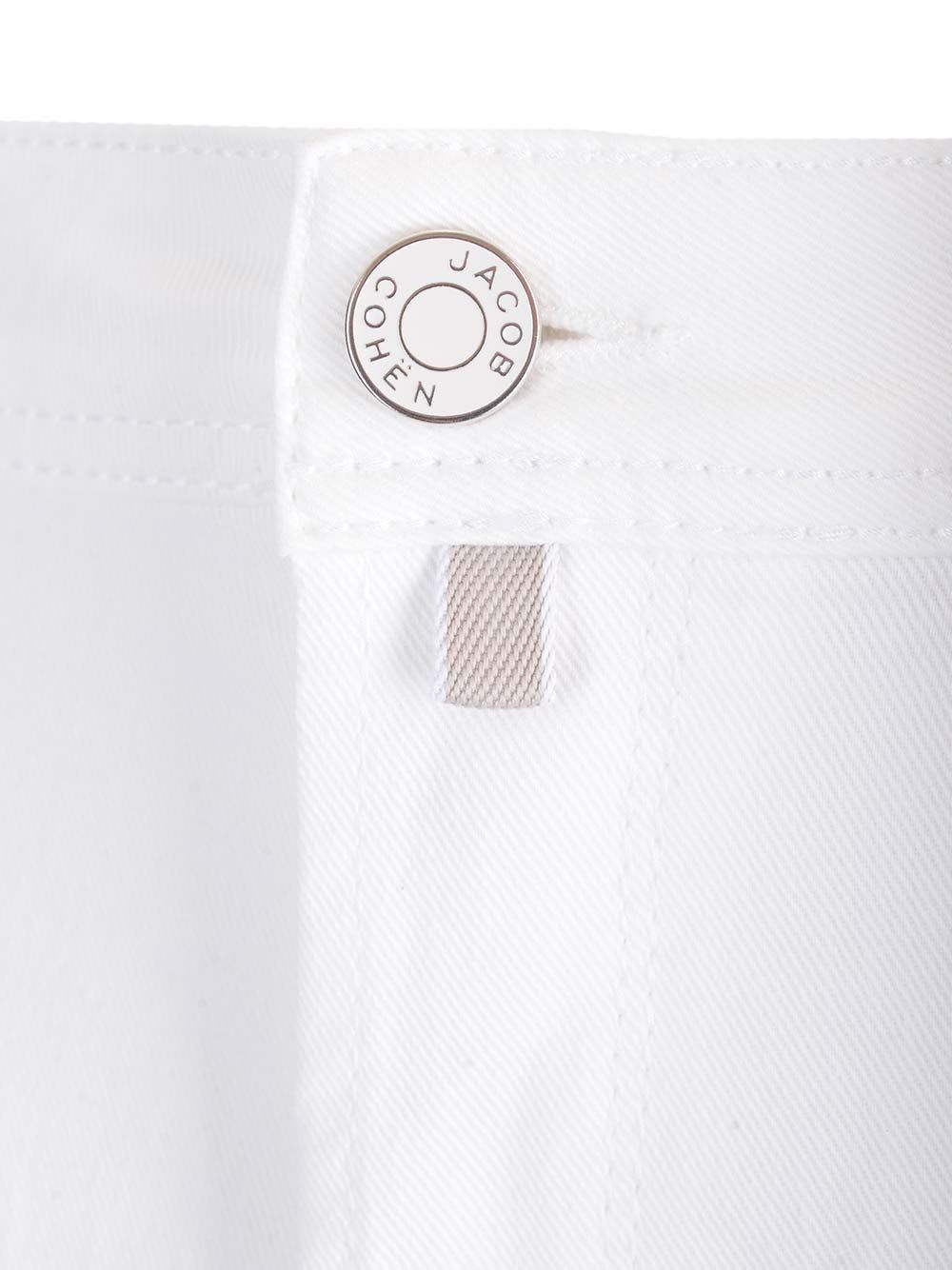 Shop Jacob Cohen Slim Fit Bull Denim Jeans In White