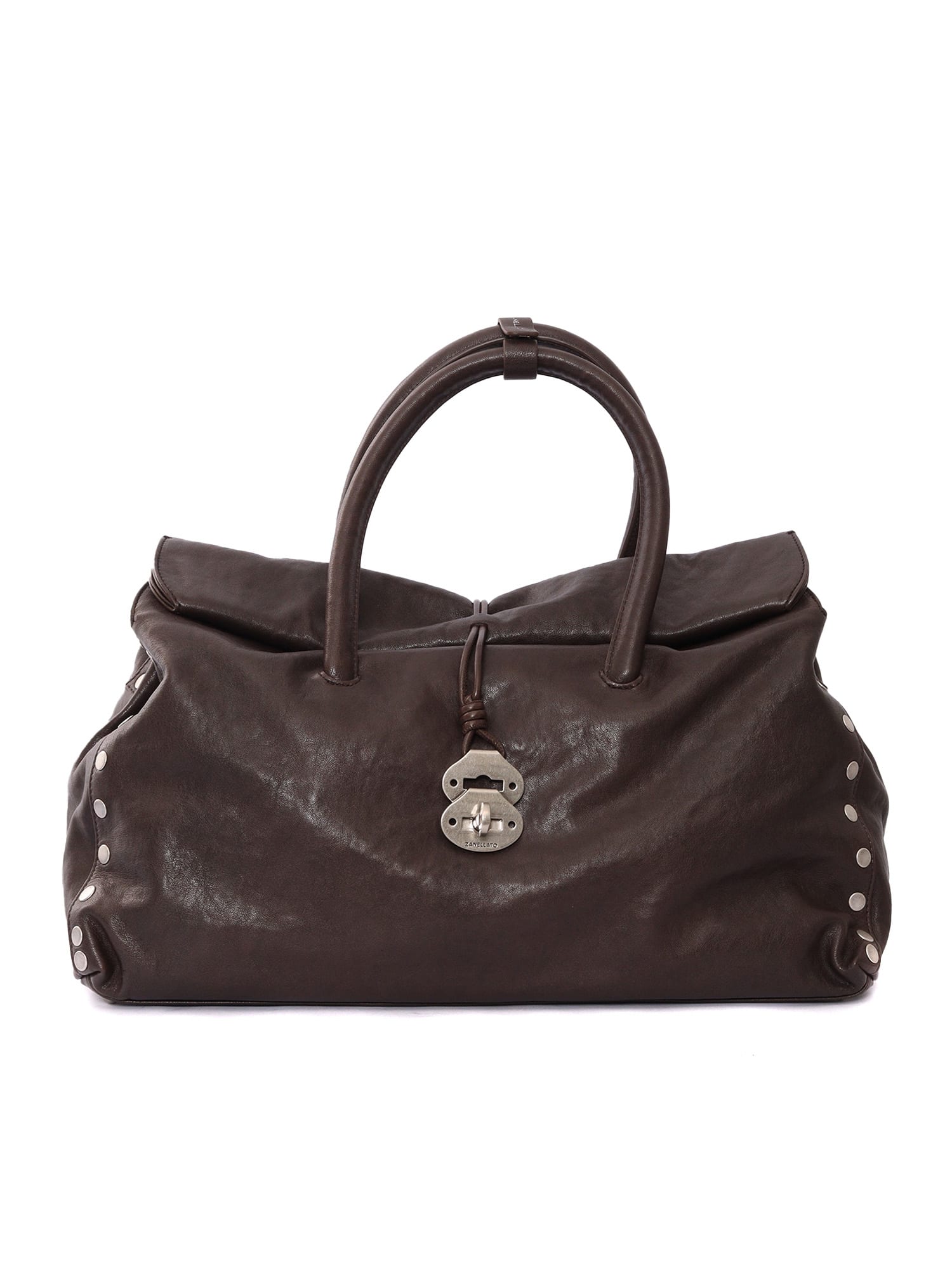 Zanellato Dotta Vetrina Tabacco Size Xl Color Brown Carbone In Brown