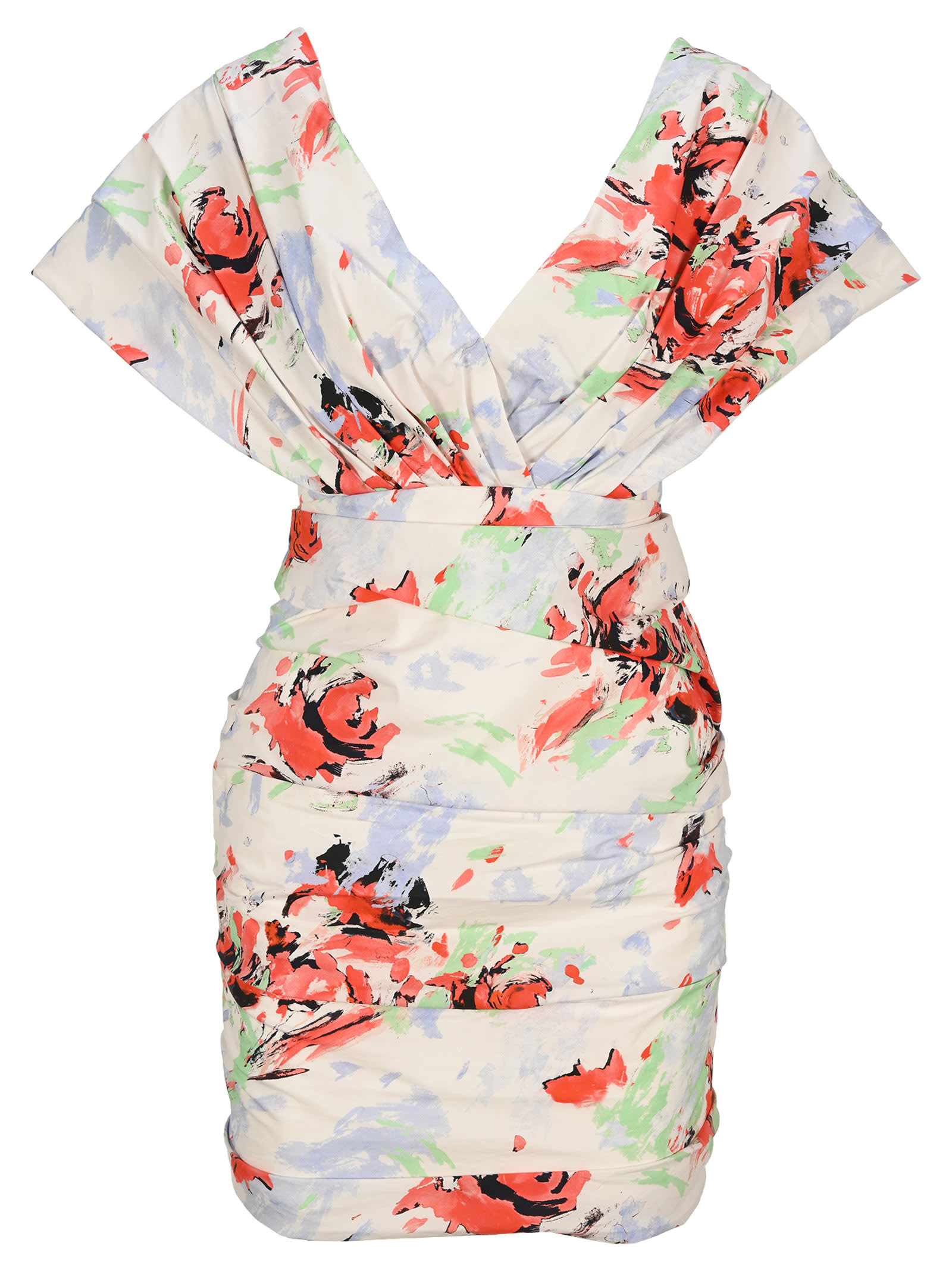 Philosophy di Lorenzo Serafini Philosophy Draped Mini Dress