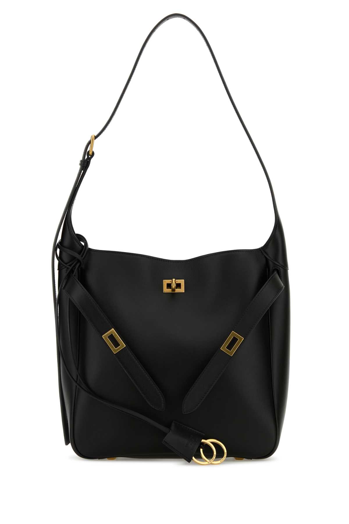 Black Leather Small Bel Air Shoulder Bag